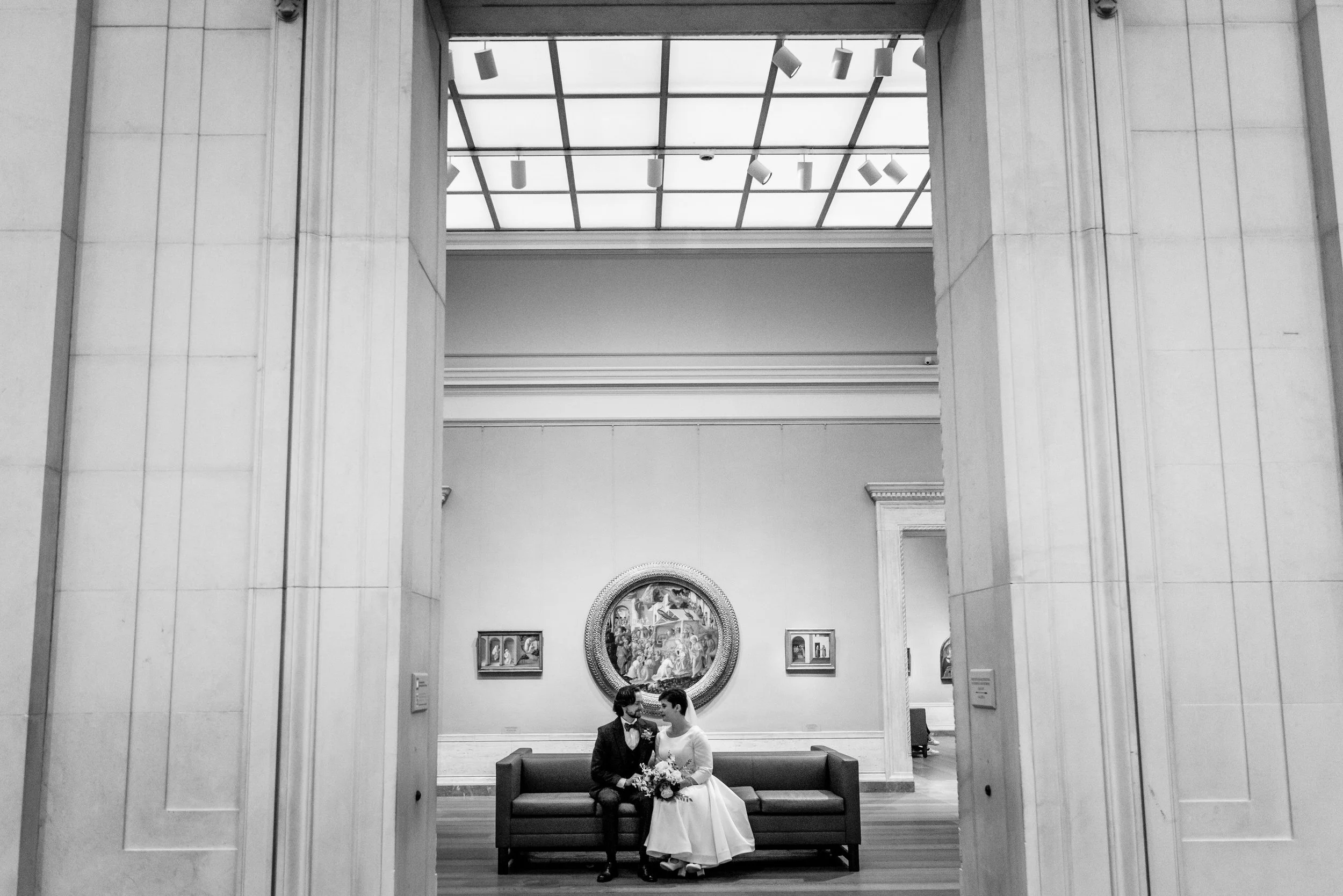 DC Museum Elopement - DC Elopement Photographer- Love and Adventure Photography