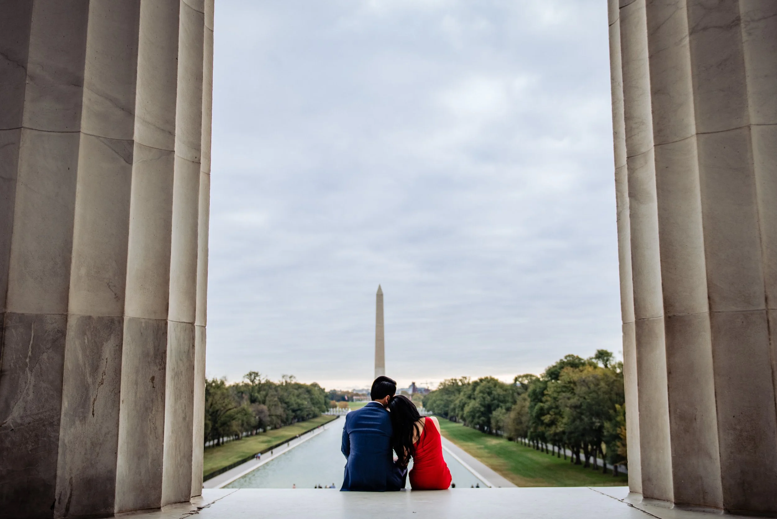 Lincoln Memorial Elopement- Washington DC Elopement Photographer- Love and Adventure Photography