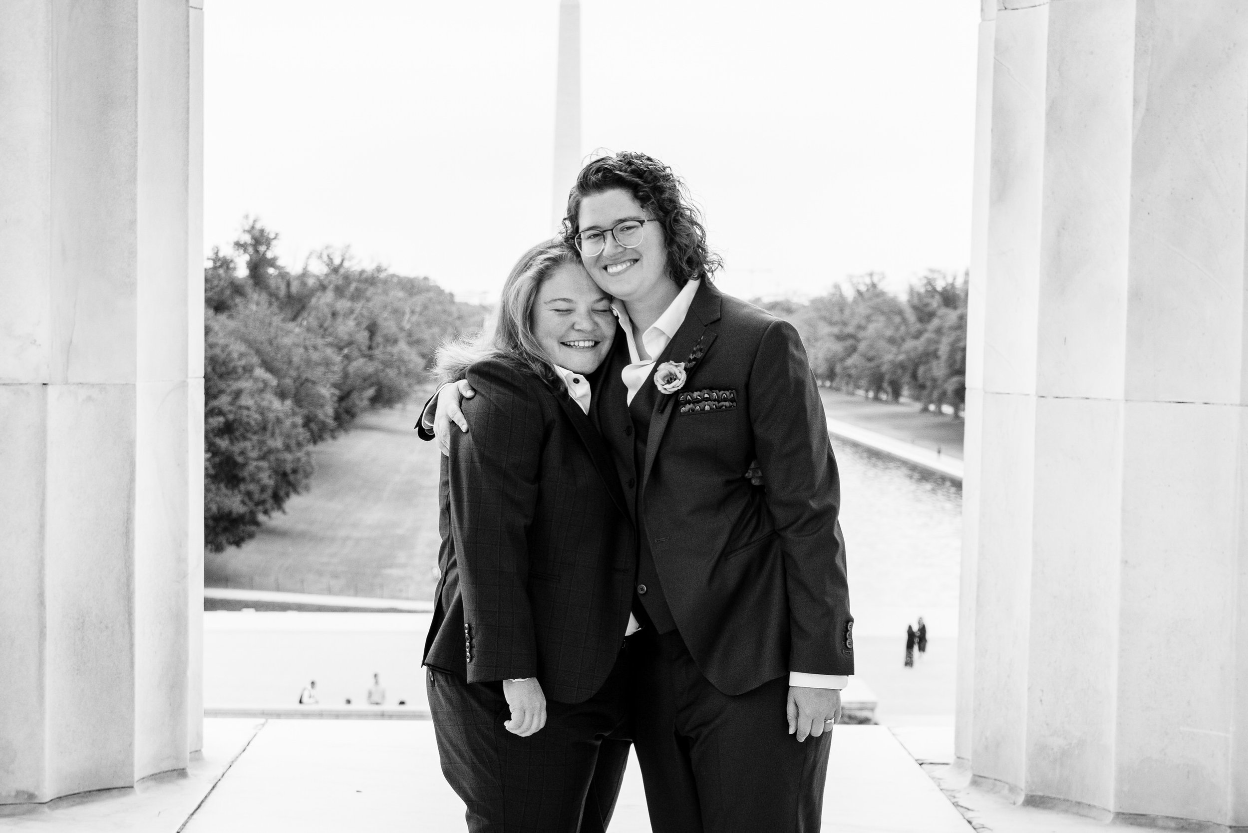 Washington DC & Great Falls National Park LGBTQ Elopement Photography