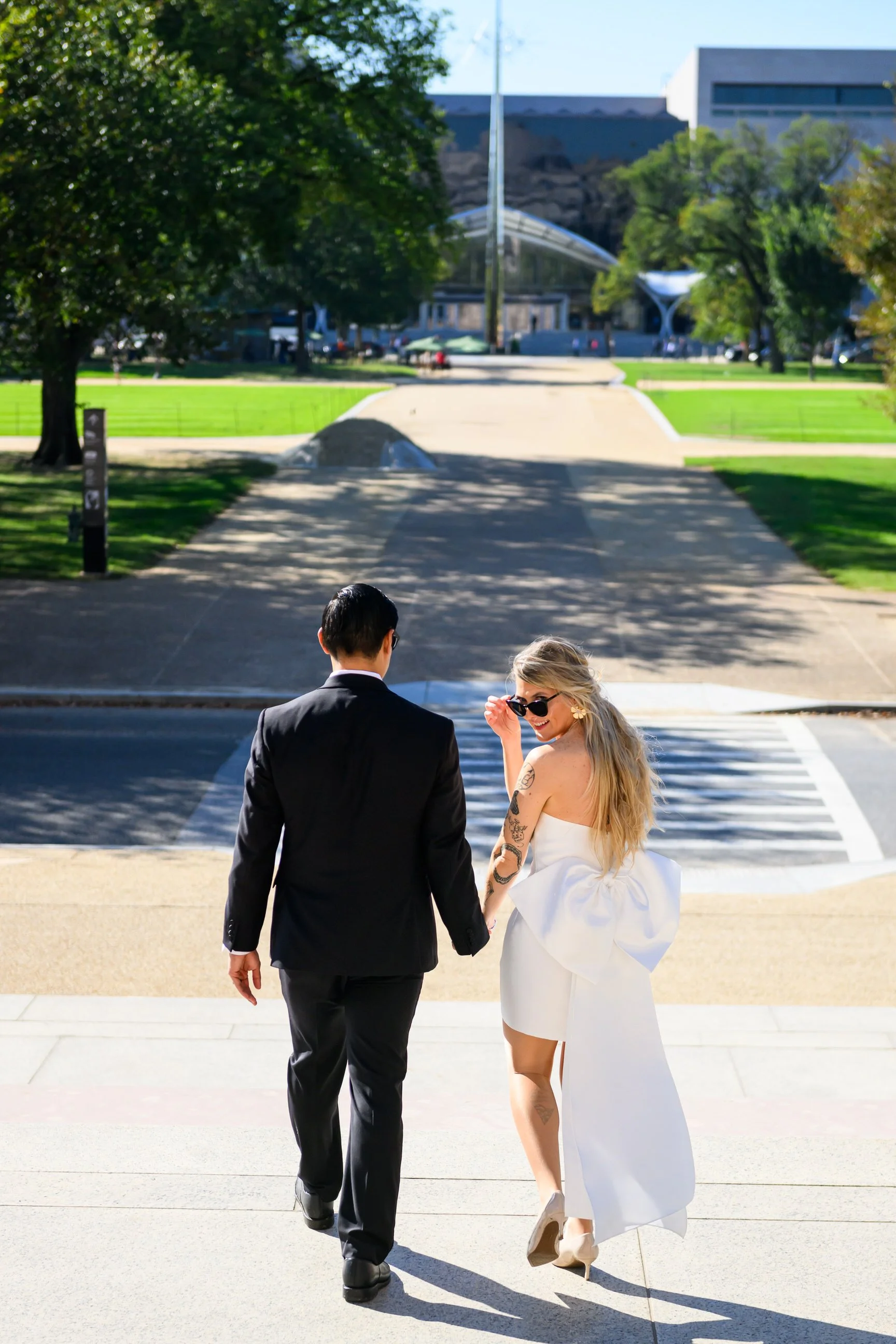 DC Museum Elopement - DC Elopement Photographer- Love and Adventure Photography