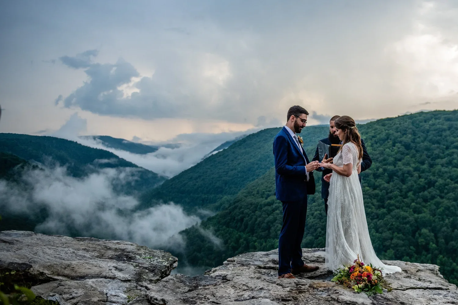 Black Water Falls - West Virginia Elopement