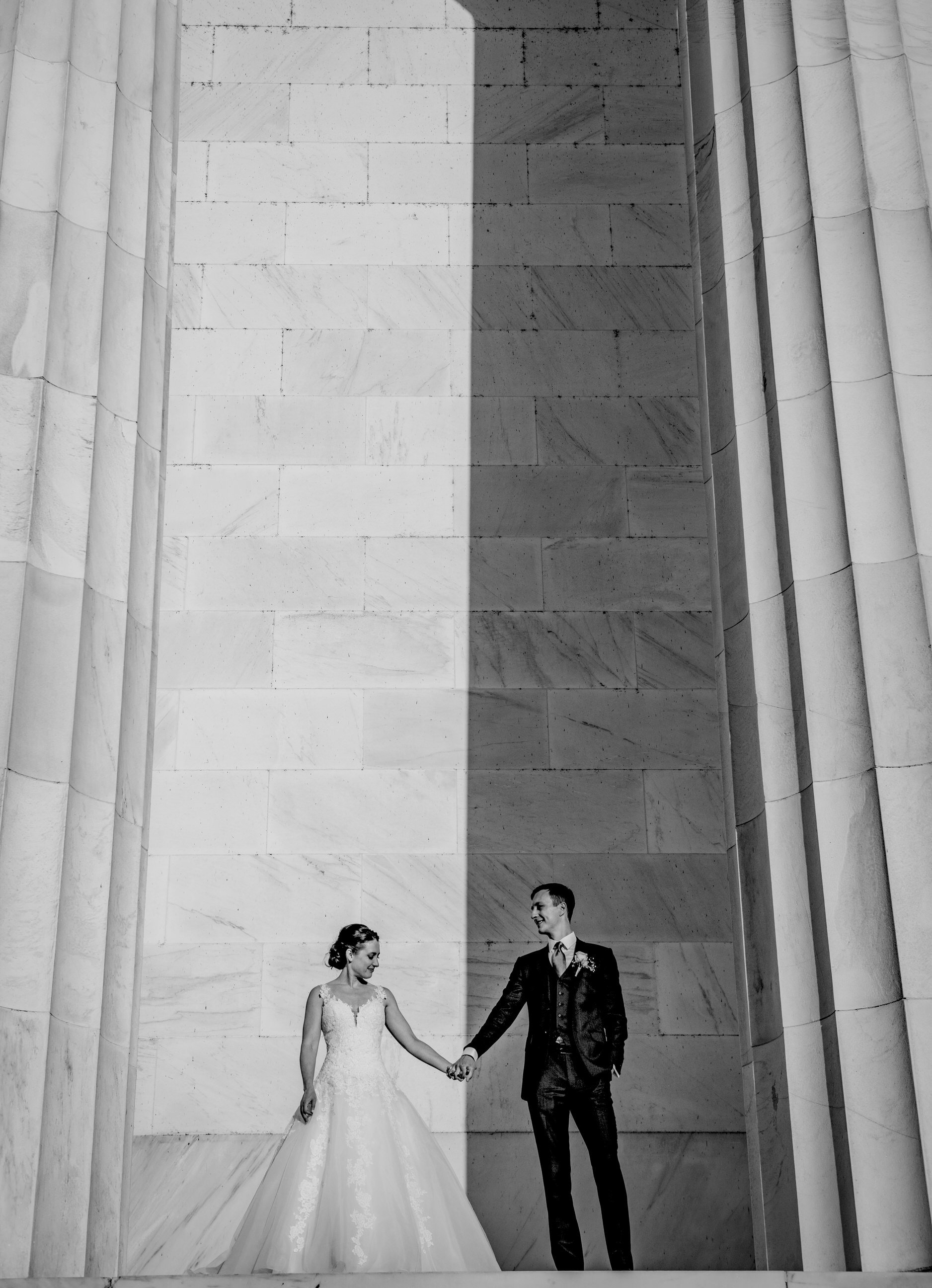 Lincoln Memorial Elopement- Washington DC Elopement Photographer- Love and Adventure Photography