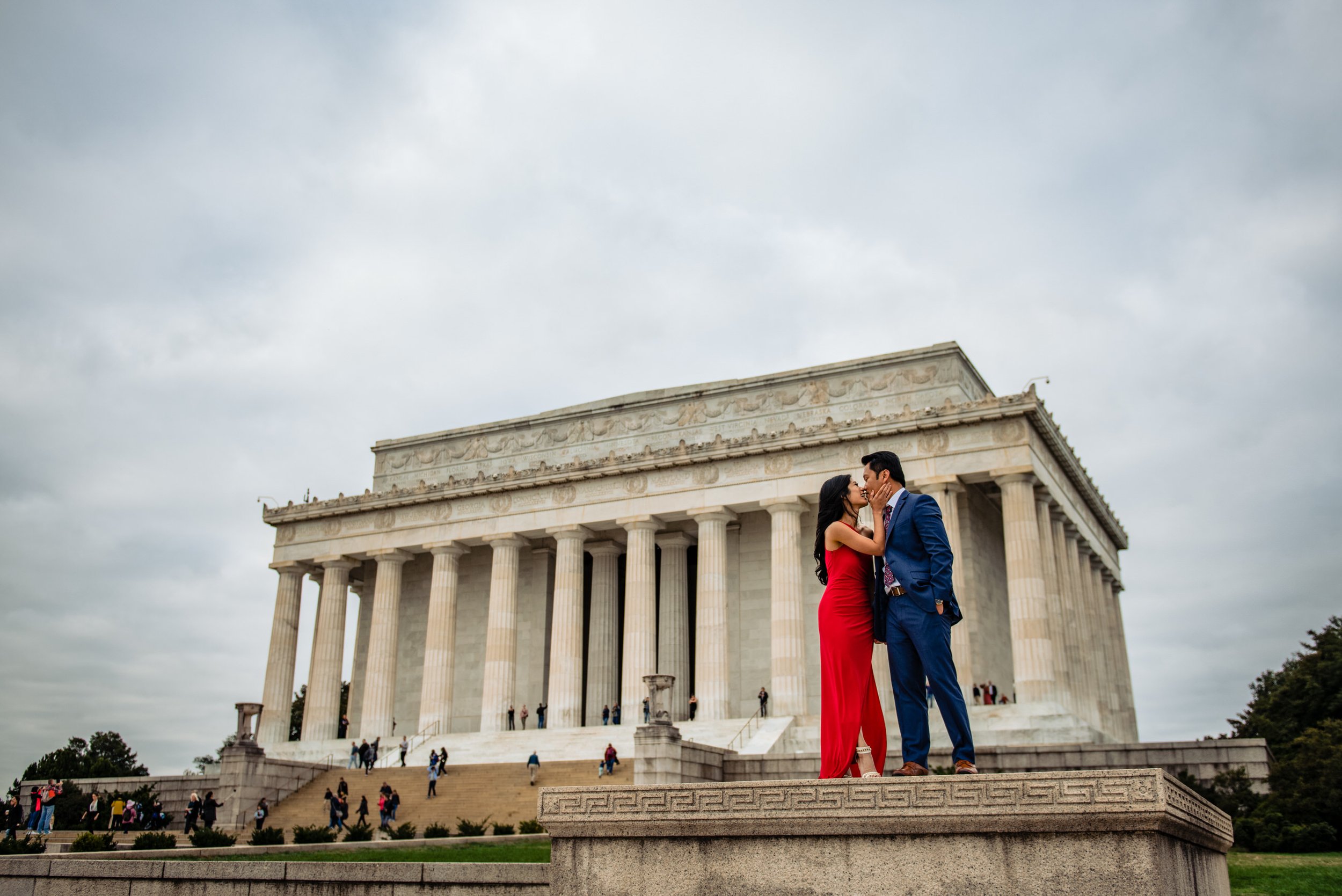 Lincoln Memorial Elopement- Washington DC Elopement Photographer- Love and Adventure Photography