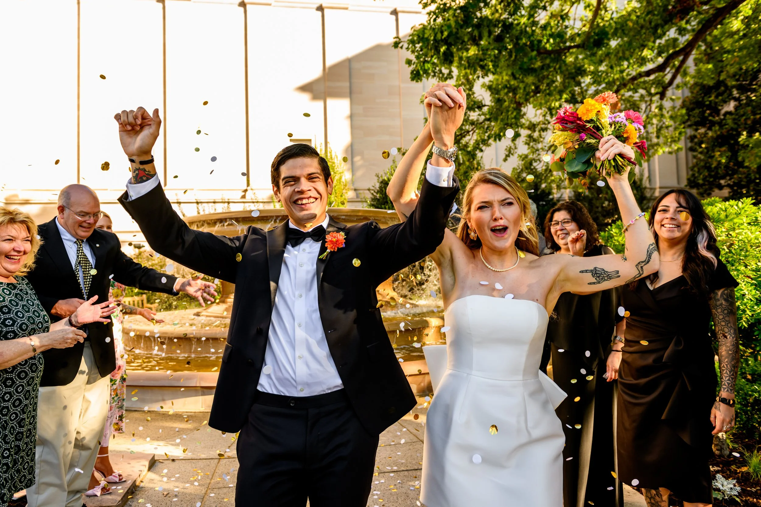DC Museum Elopement - DC Elopement Photographer- Love and Adventure Photography