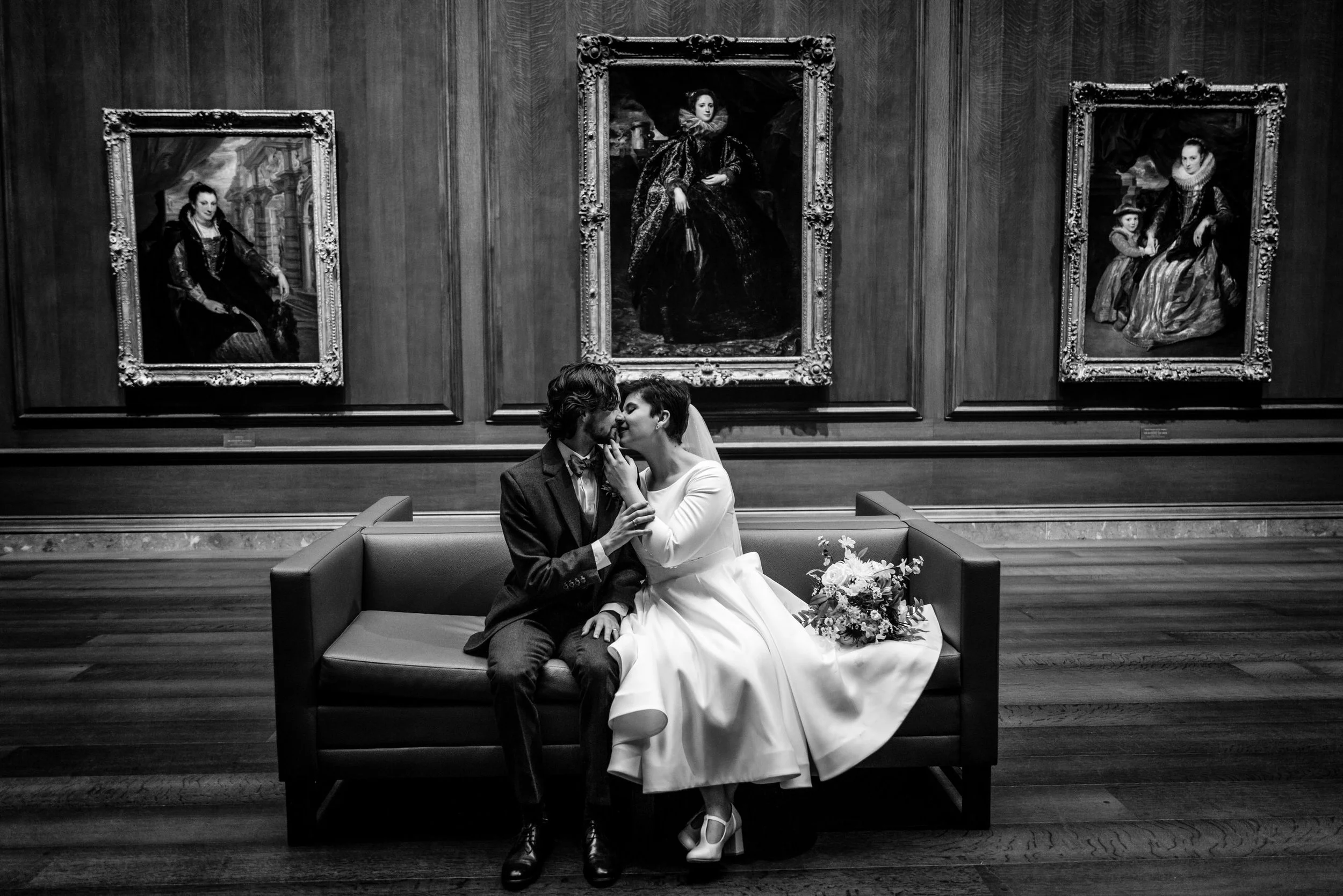 DC Museum Elopement - DC Elopement Photographer- Love and Adventure Photography