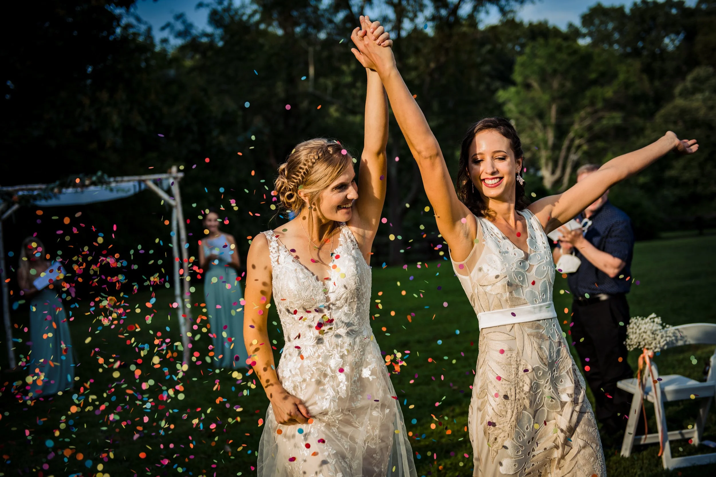 Intimate Virginia Backyard Wedding