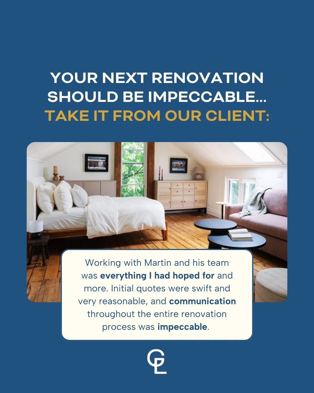 Nothing means more to us than hearing that the process felt just as sweet as the finished space.