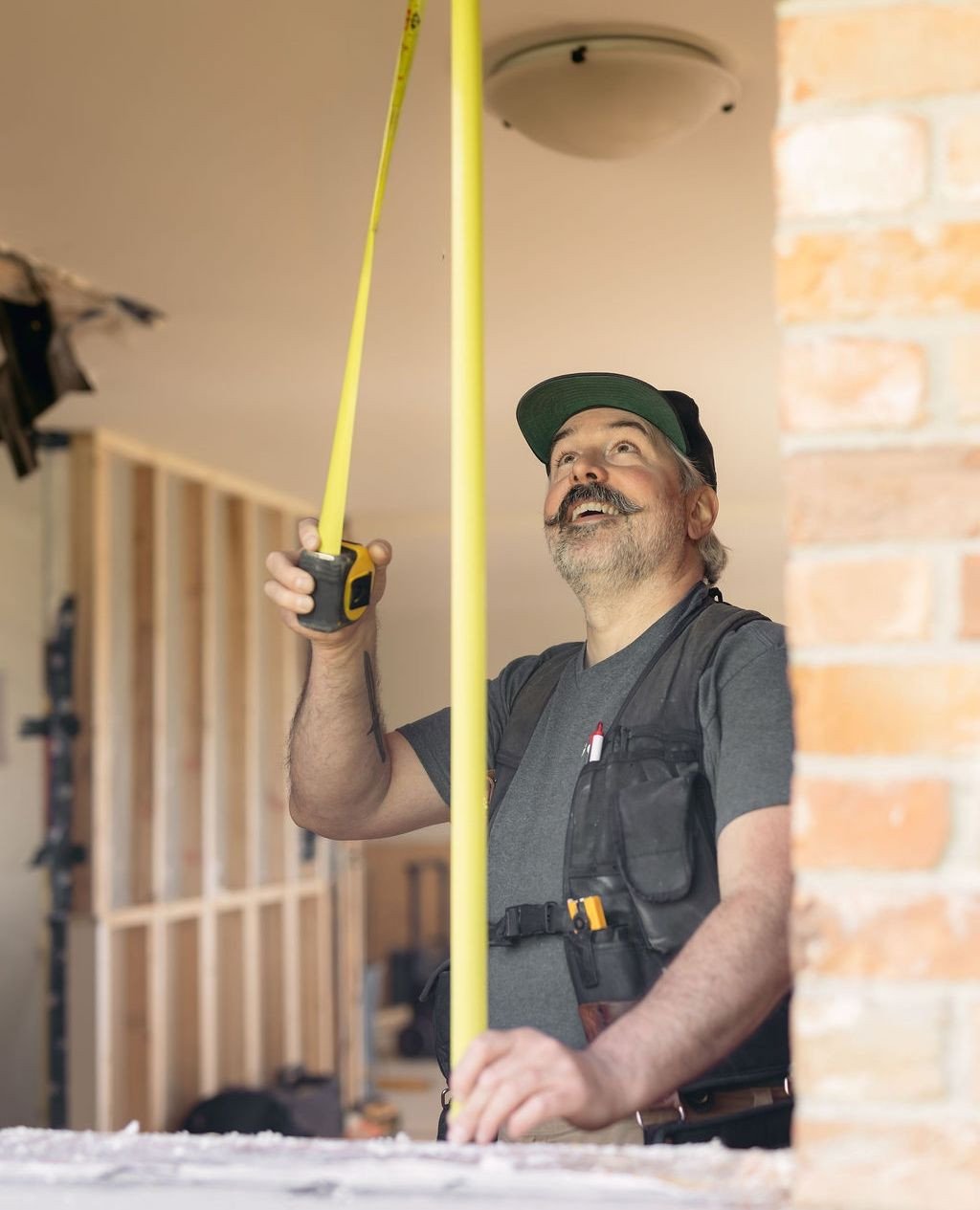 Measure twice&hellip; you know the rest. 📏⁠
⁠
The pretty part comes later (we promise!). At this stage, we&rsquo;re focused on precision, planning, and getting the bones of the renovation perfect.⁠
⁠
📍 Home Renovations in London, Ontario⁠
⁠
Gold Le