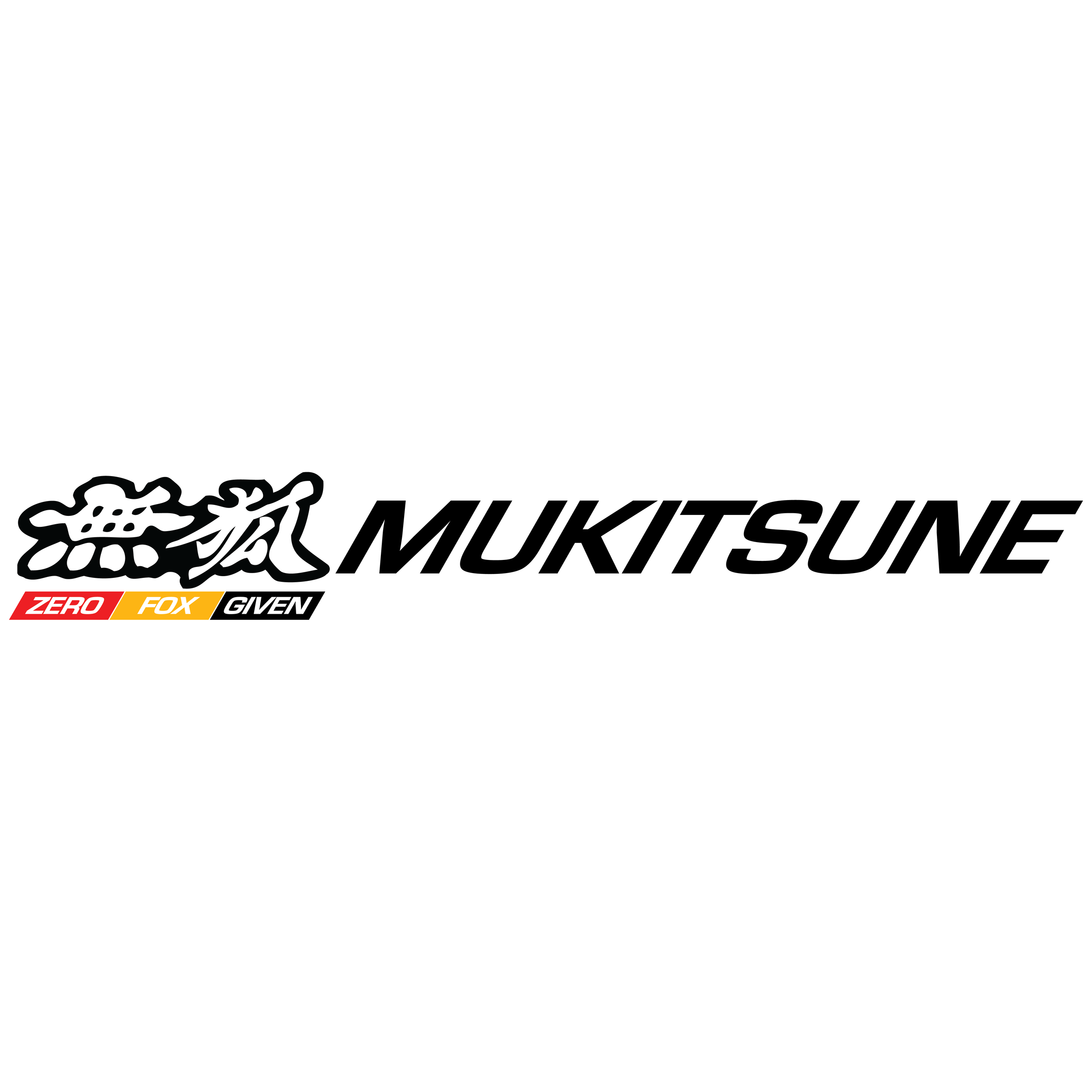 First step: design the logo as a vector graphic. Based on MUGEN emblem.