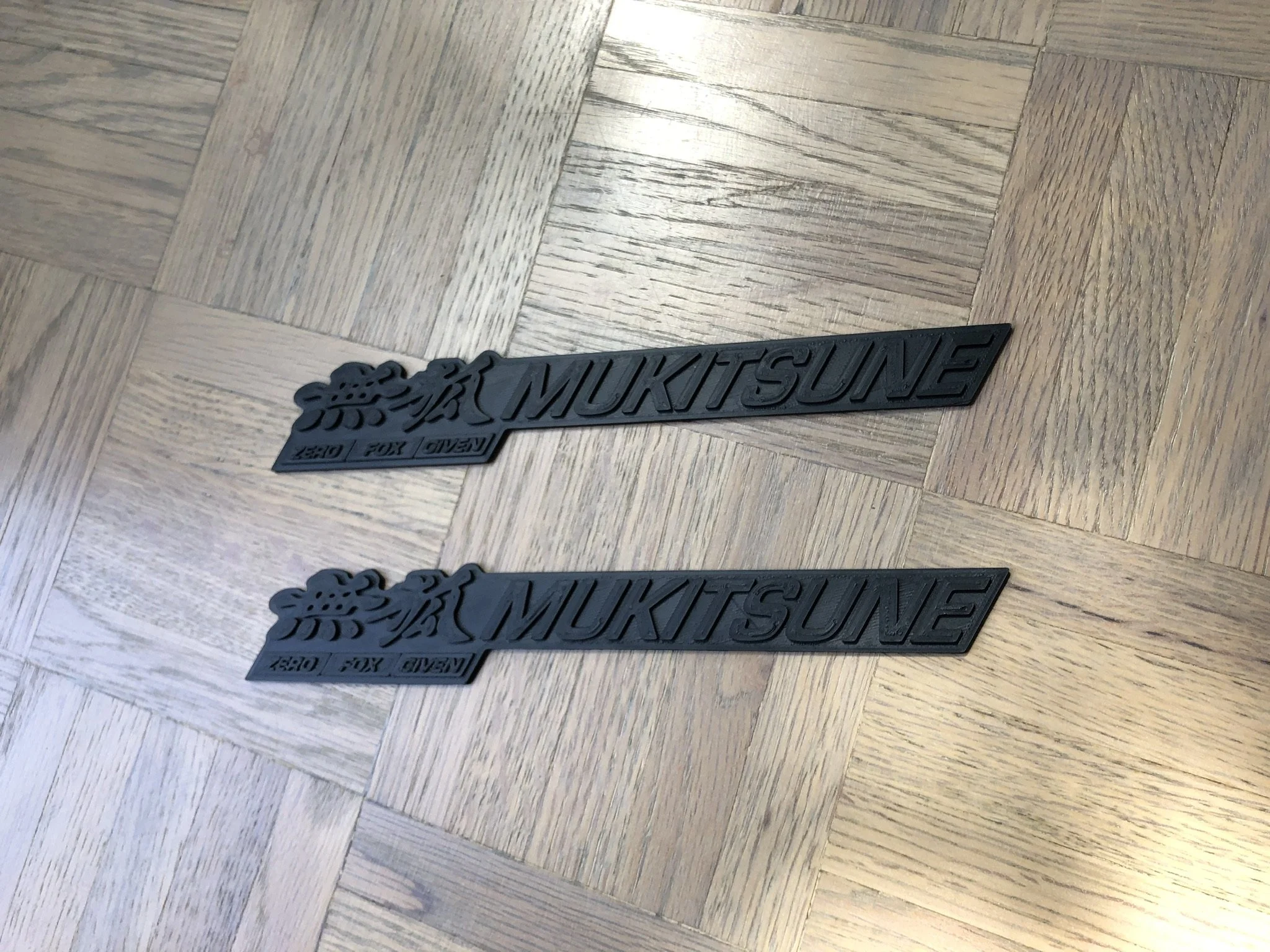 3D print - this is FDM ABS.
