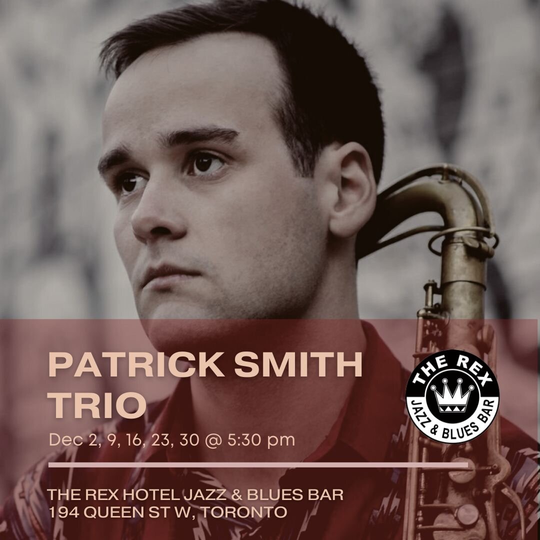 Happy Friday everyone! 🎵 

We can&rsquo;t wait to have Patrick Smith Trio perform LIVE, at The Rex, tonight and every Friday for the month of December at 5:30 PM. Be sure to stop by and experience some terrific music by Patrick! 

.
.
.

#TheRex #Th
