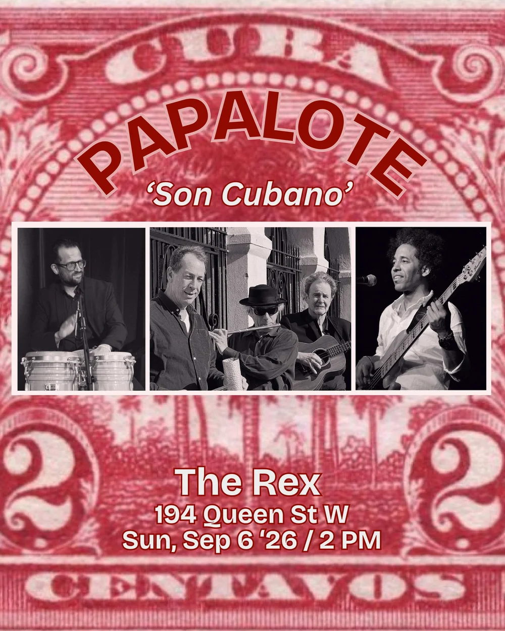 Papalote - son cubano artwork from The Rex