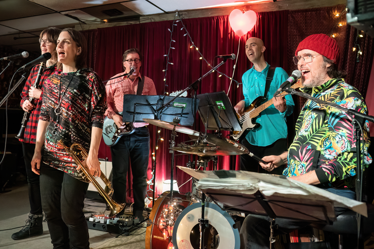 Dave Clark's Woodshed Orchestra artwork from The Rex