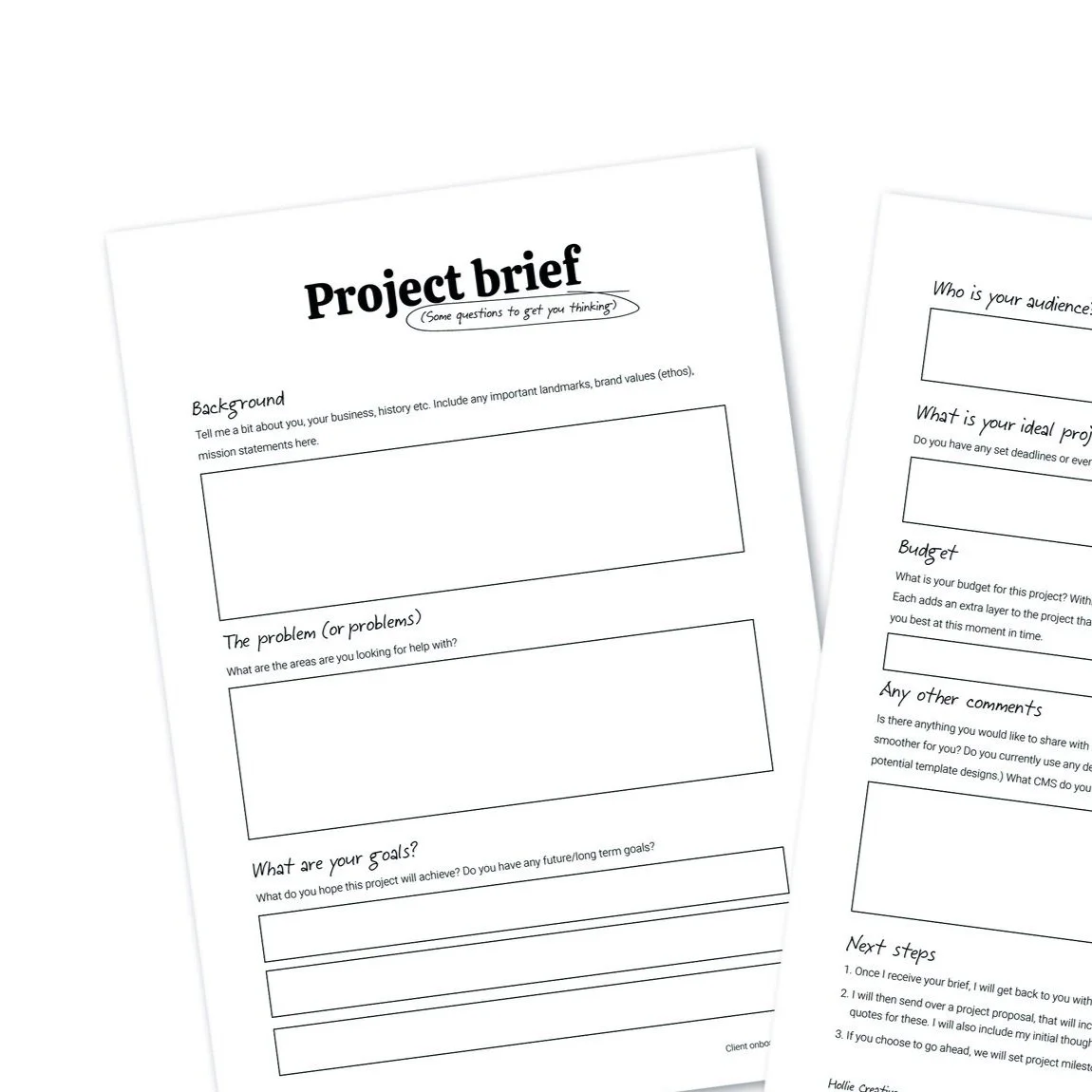 What is a brief?