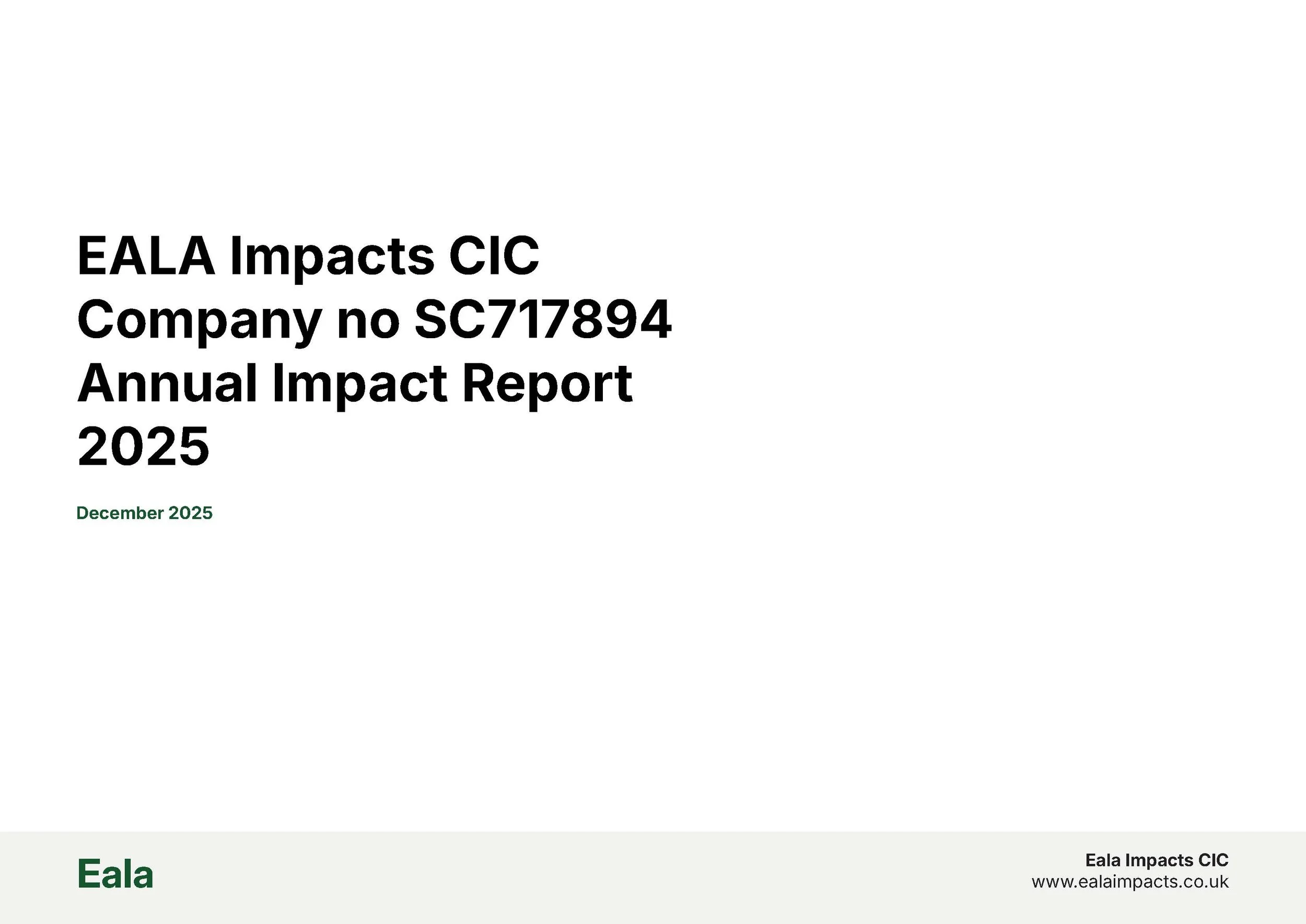 Impact Report 2025