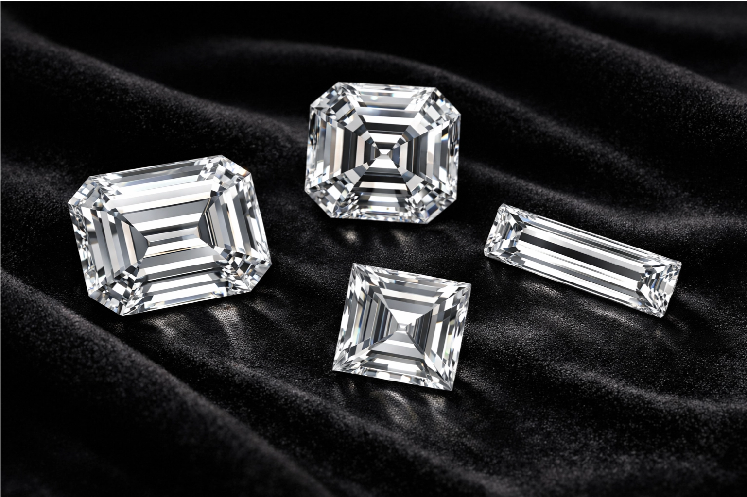       
  
    The Enduring Allure of Step-Cut Gemstones  In the diverse world of gemstones, where brilliance and sparkle often dominate the conversation, step-cut stones stand apart with their understated elegance and distinct geometric charm. Unlike