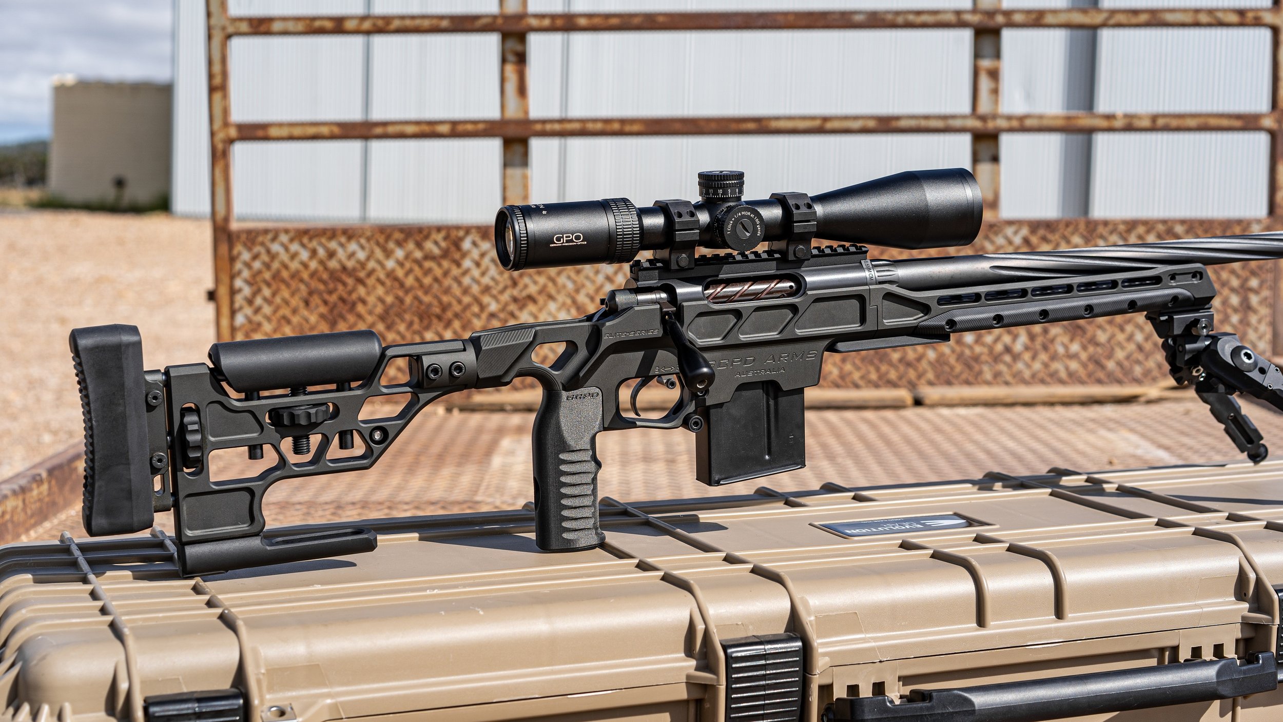 GCPD Arms - Australian made Precision Rifles - Outdoor Product photography