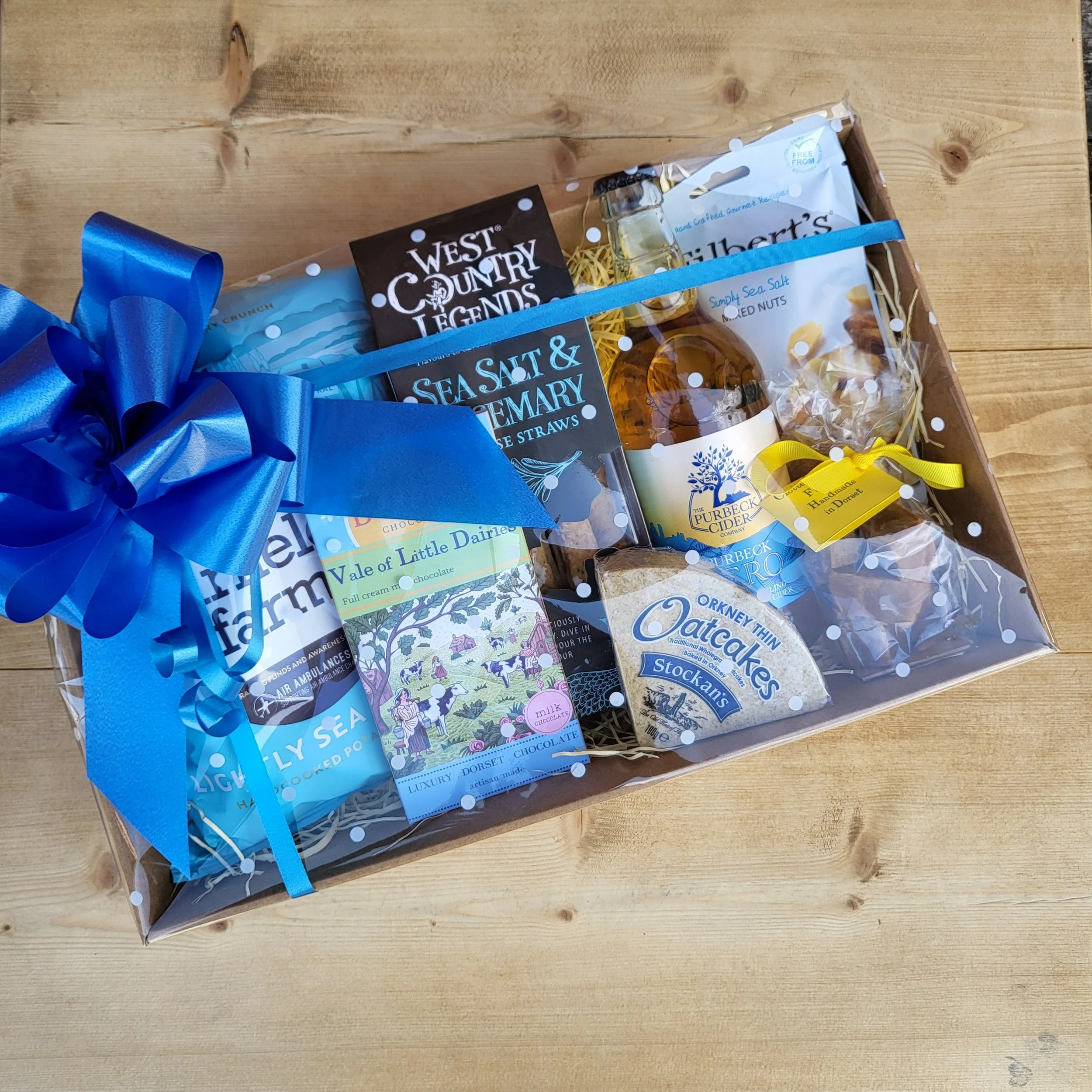 The Alcohol Free Cider & Snacks Hamper