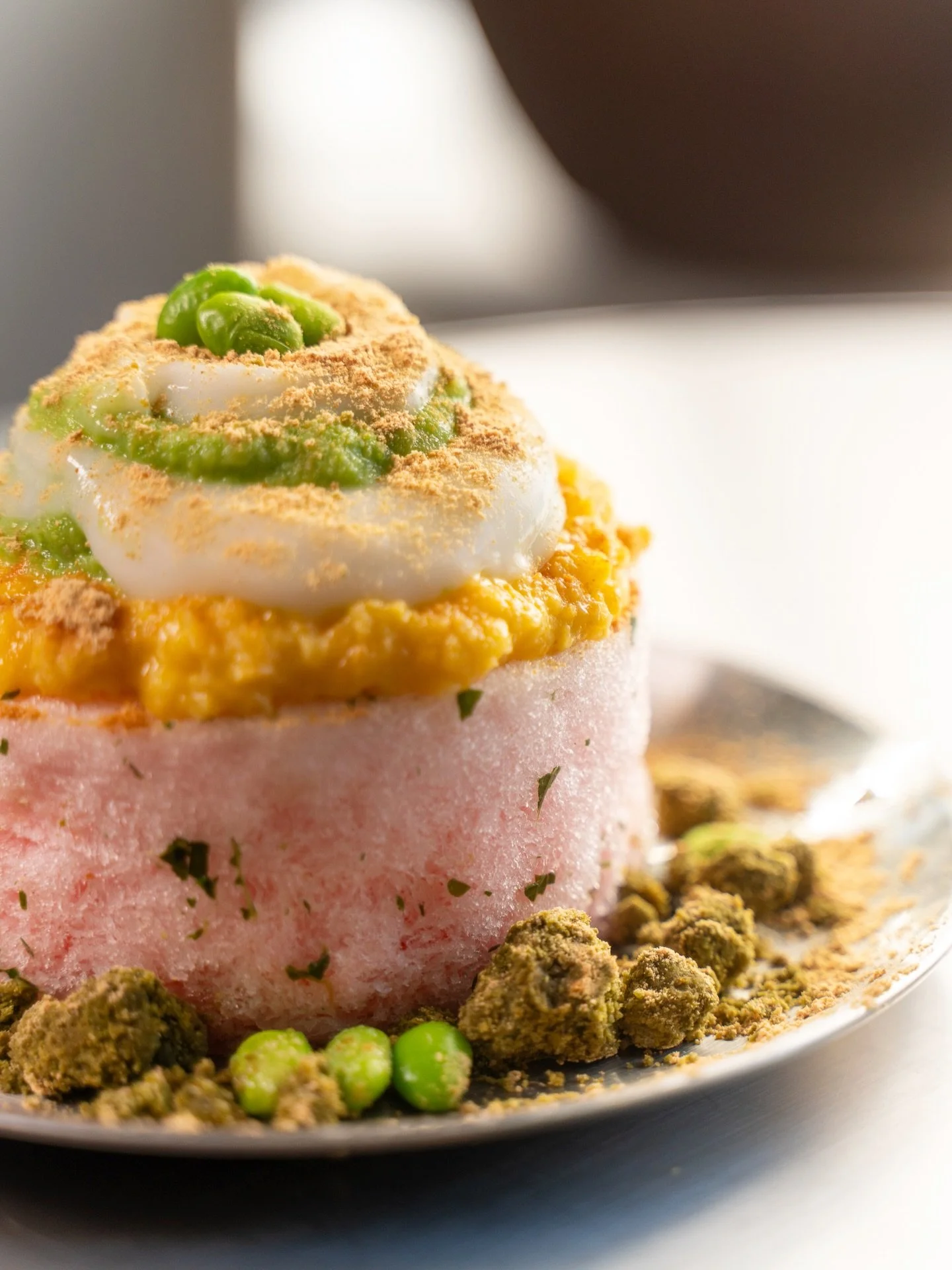 桜もろこしずんだ餅

mini cake 1500
cake 2000
regular 2300
2xl 3300

桜の葉ミルク
or
みたらしミルク

とうもろこしペースト
ずんだペースト
餅ペースト
枝豆
きな粉
in
豆腐クリーム
きな粉

選べるクランブル※1つ

ショコラクランブル
ノーマルクランブル
宇治抹茶クランブル
黒胡麻クランブル
紅茶クランブル

#かき氷 #東京かき氷 #東京カフェ #東京グルメ #TokyoEats @_demekin @_demenu