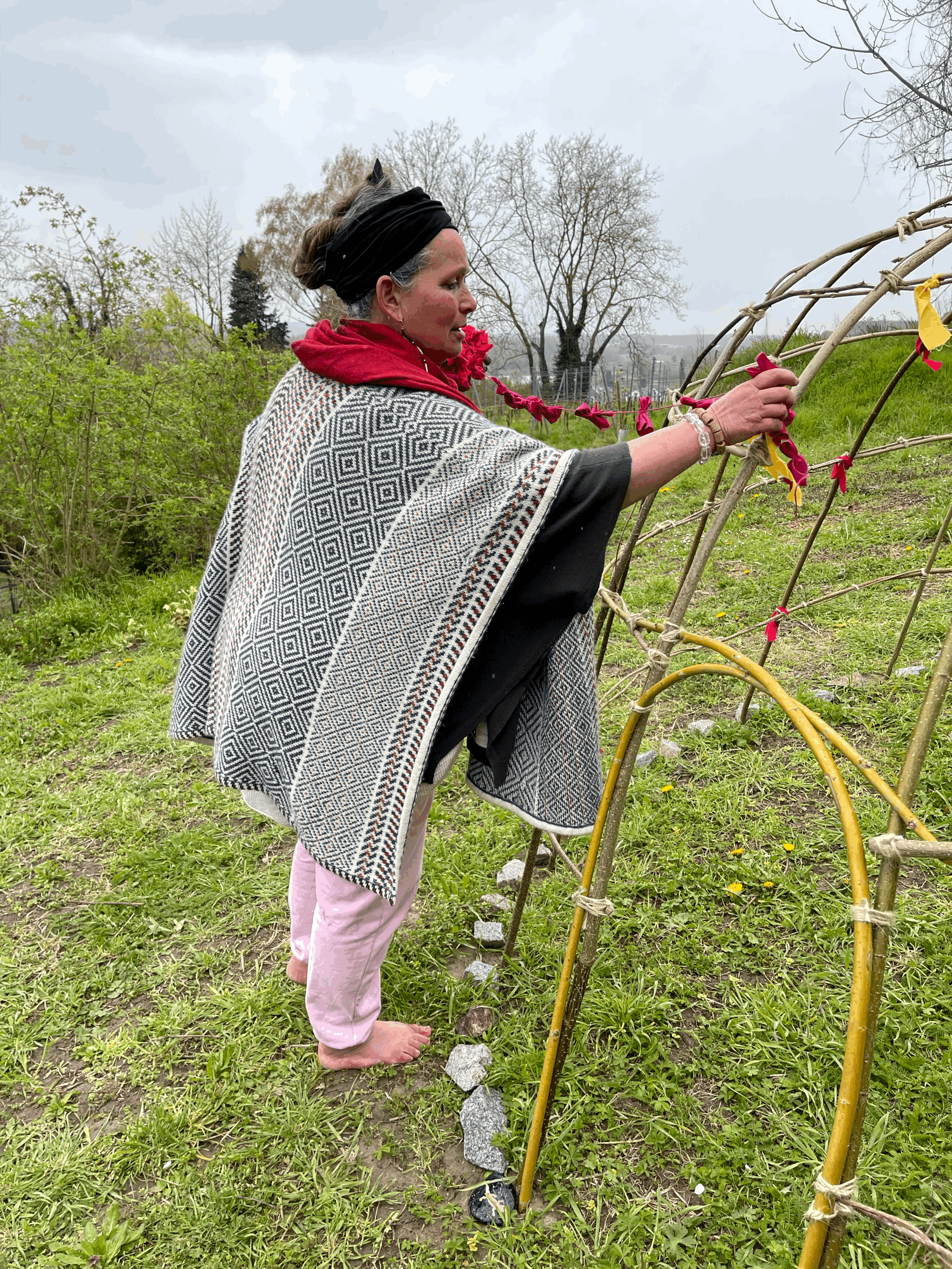 Schwitzhütte am Kaiserstuhl