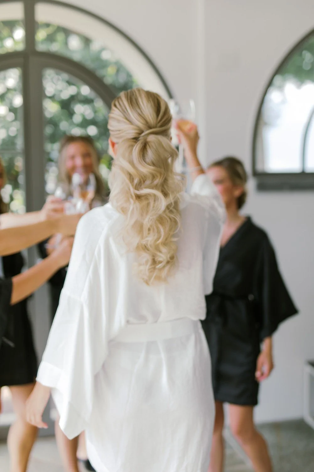Minimalist Black and White Wedding in Lake Como
