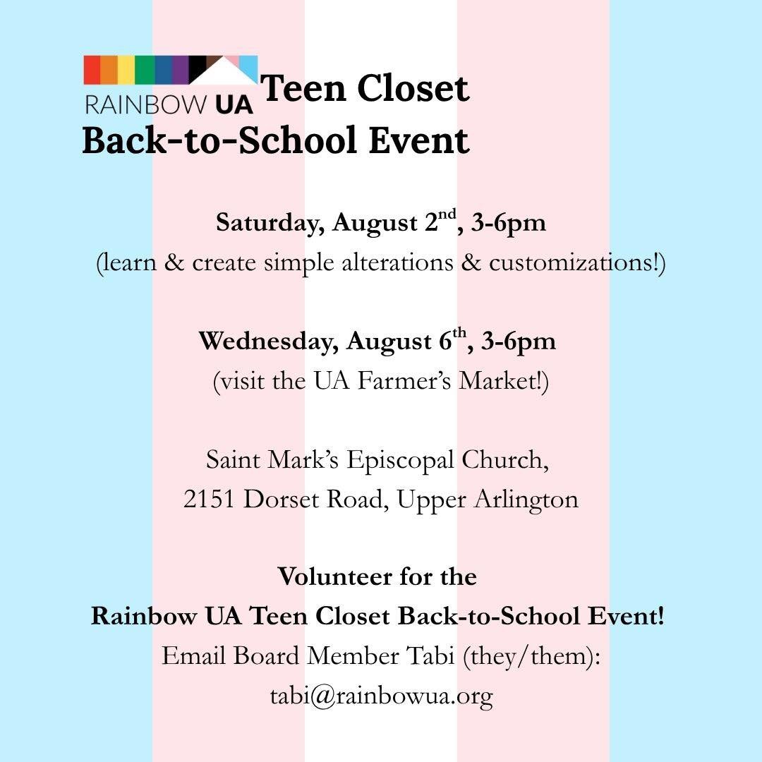 Teen Closet: Back-to-School