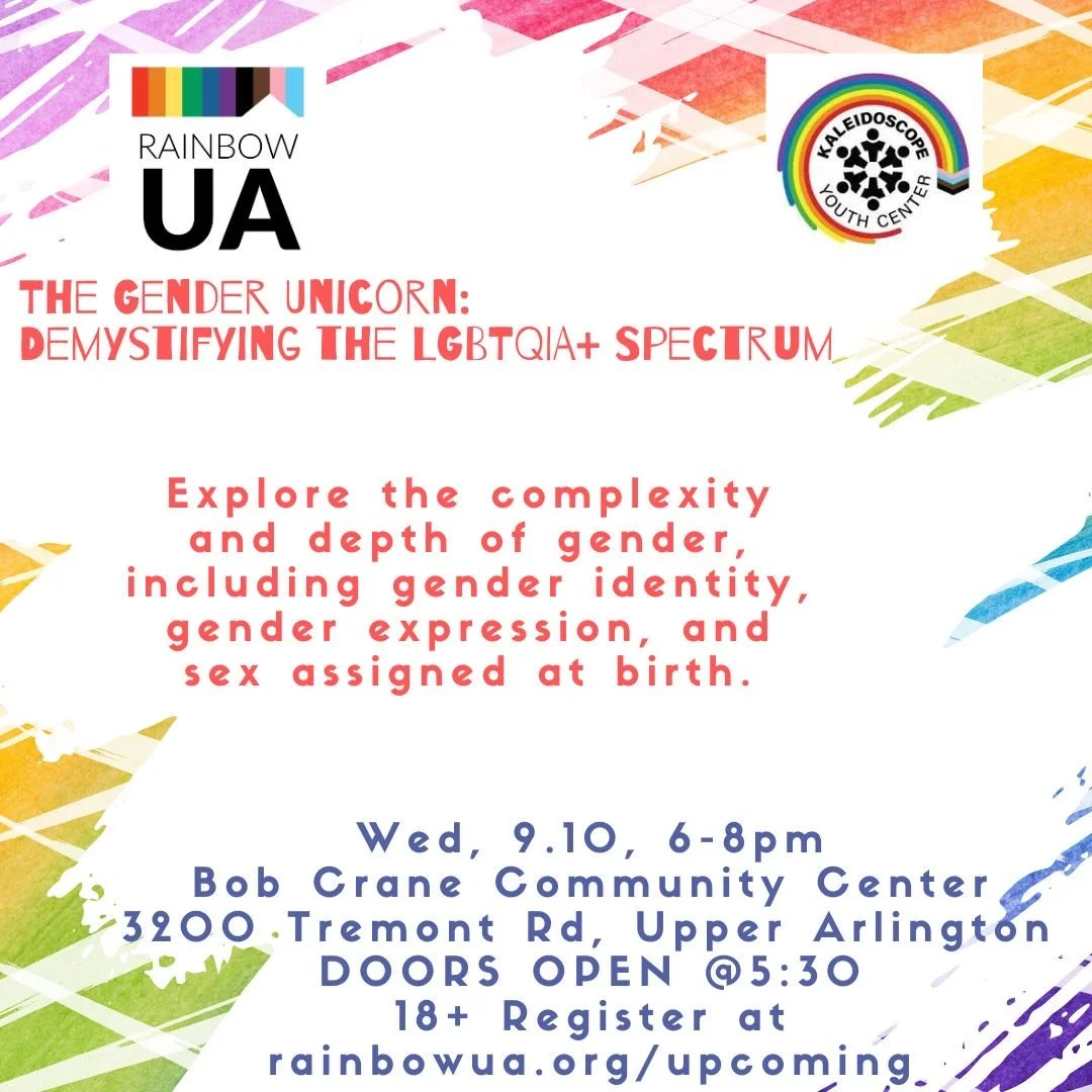 The Gender Unicorn - 2025 Fall Training Series Part 1