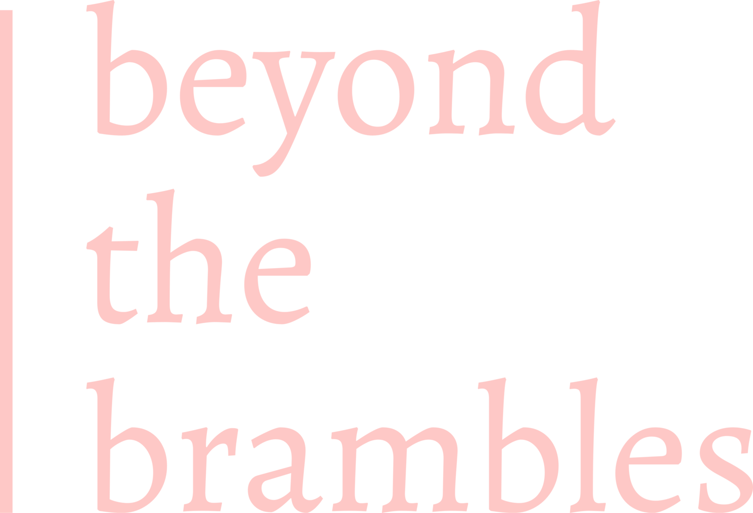 Beyond The Brambles