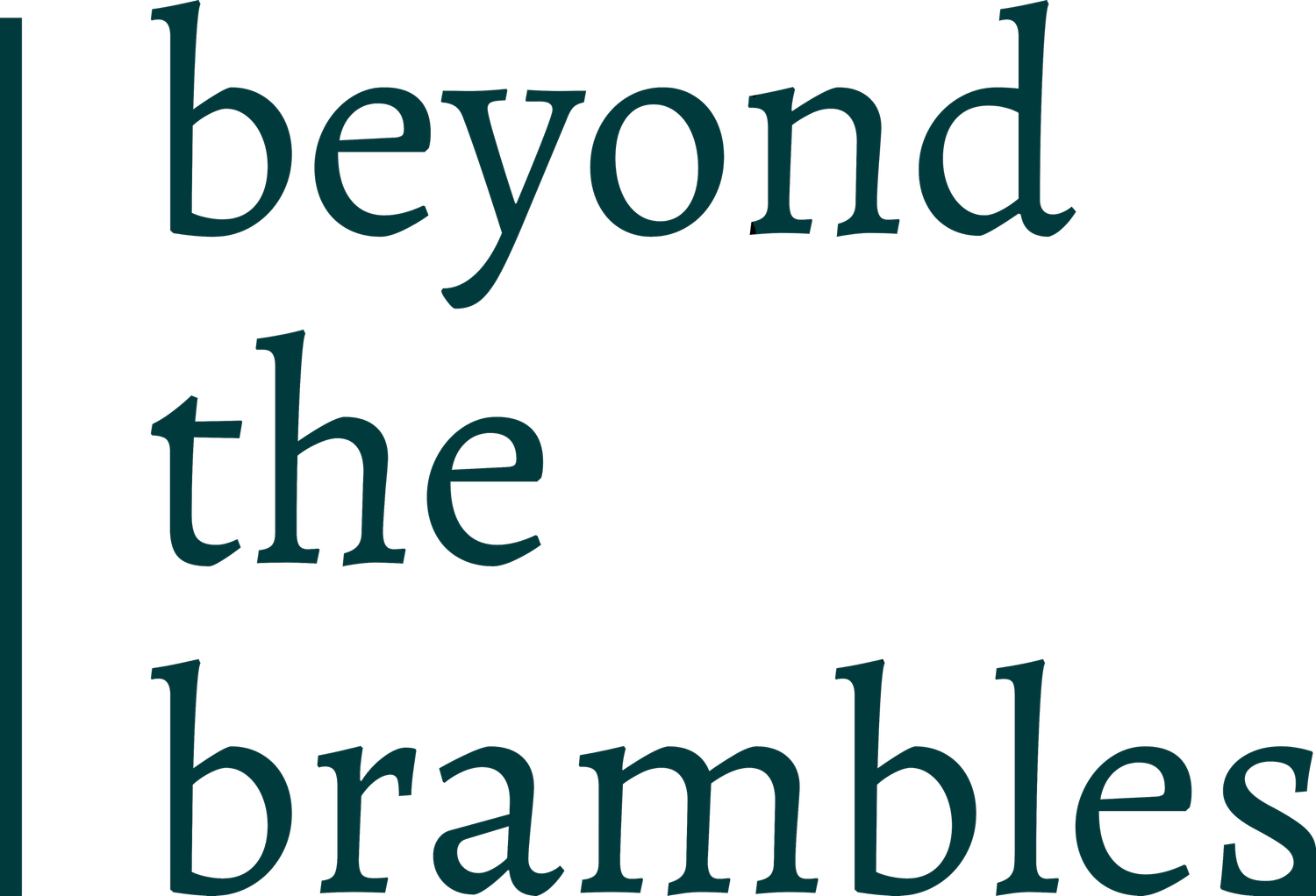 Beyond The Brambles