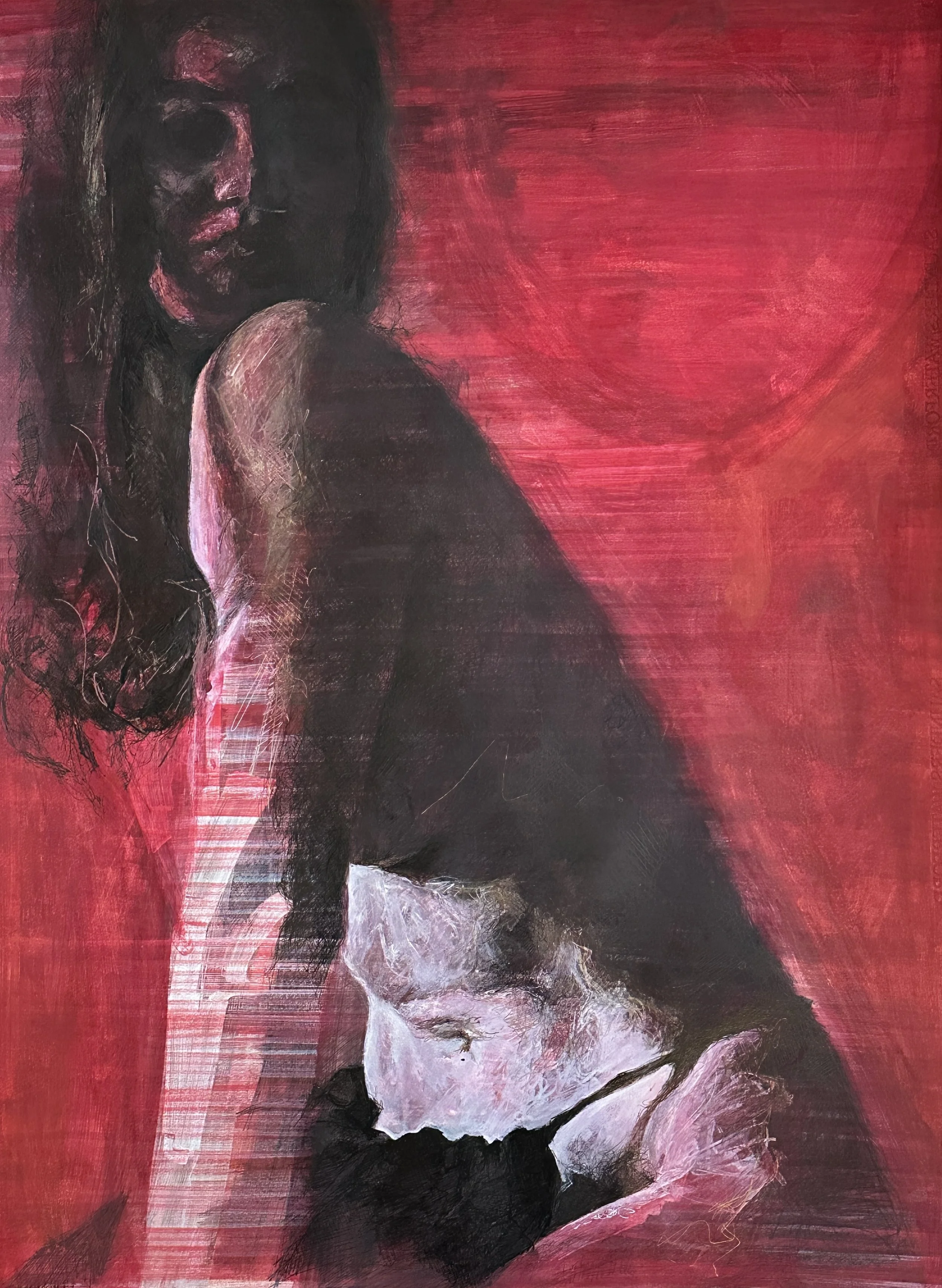 Gloves
Mixed Media on Paper
75 x 95cm
2026