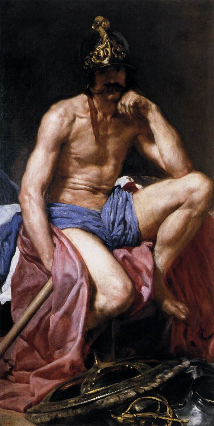 Mars Resting, Diego Velázquez (1638-1640)