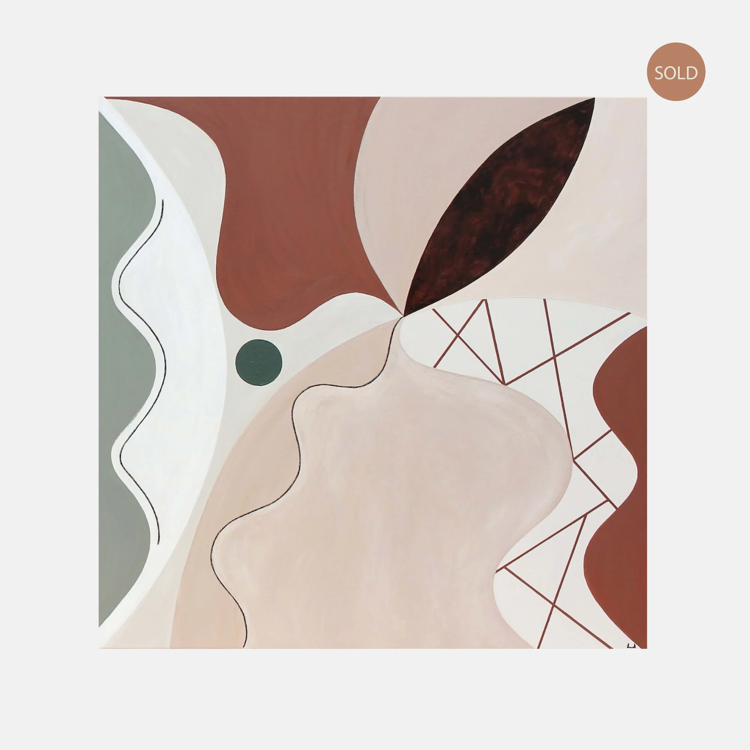 Swan II | 100cm x 100cm