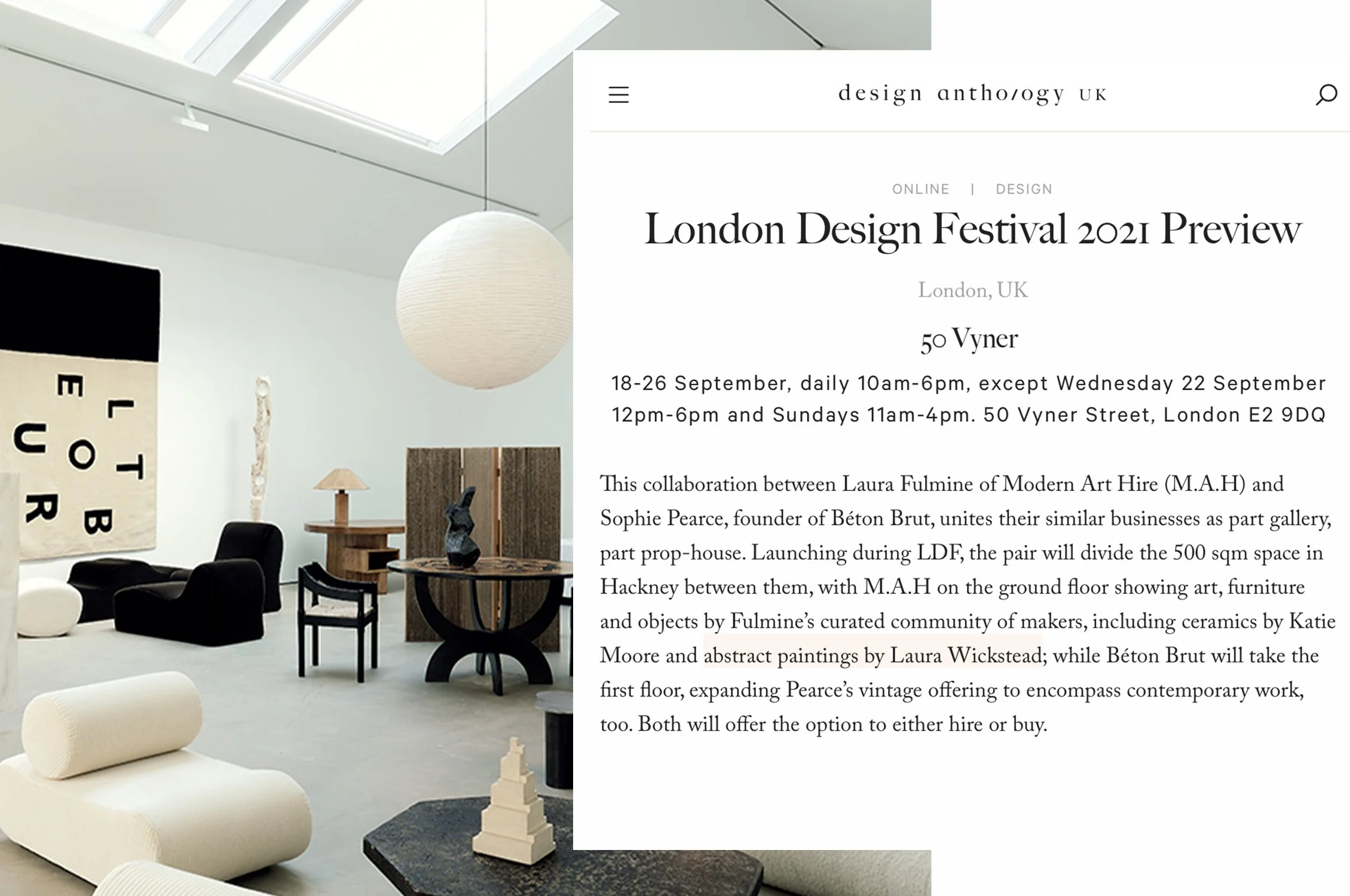 Design Anthology — Feature