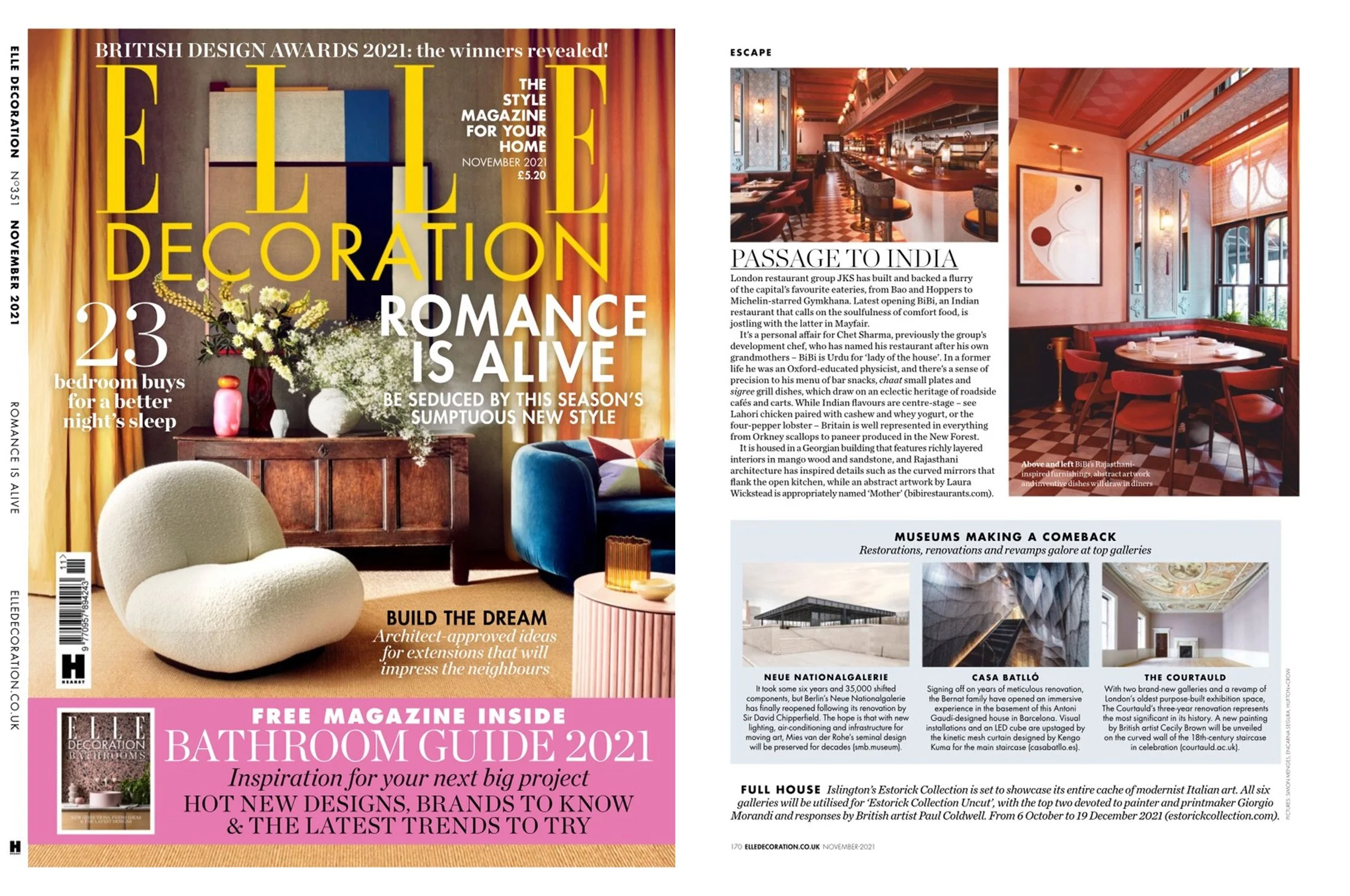 Elle Decoration Magazine — Feature