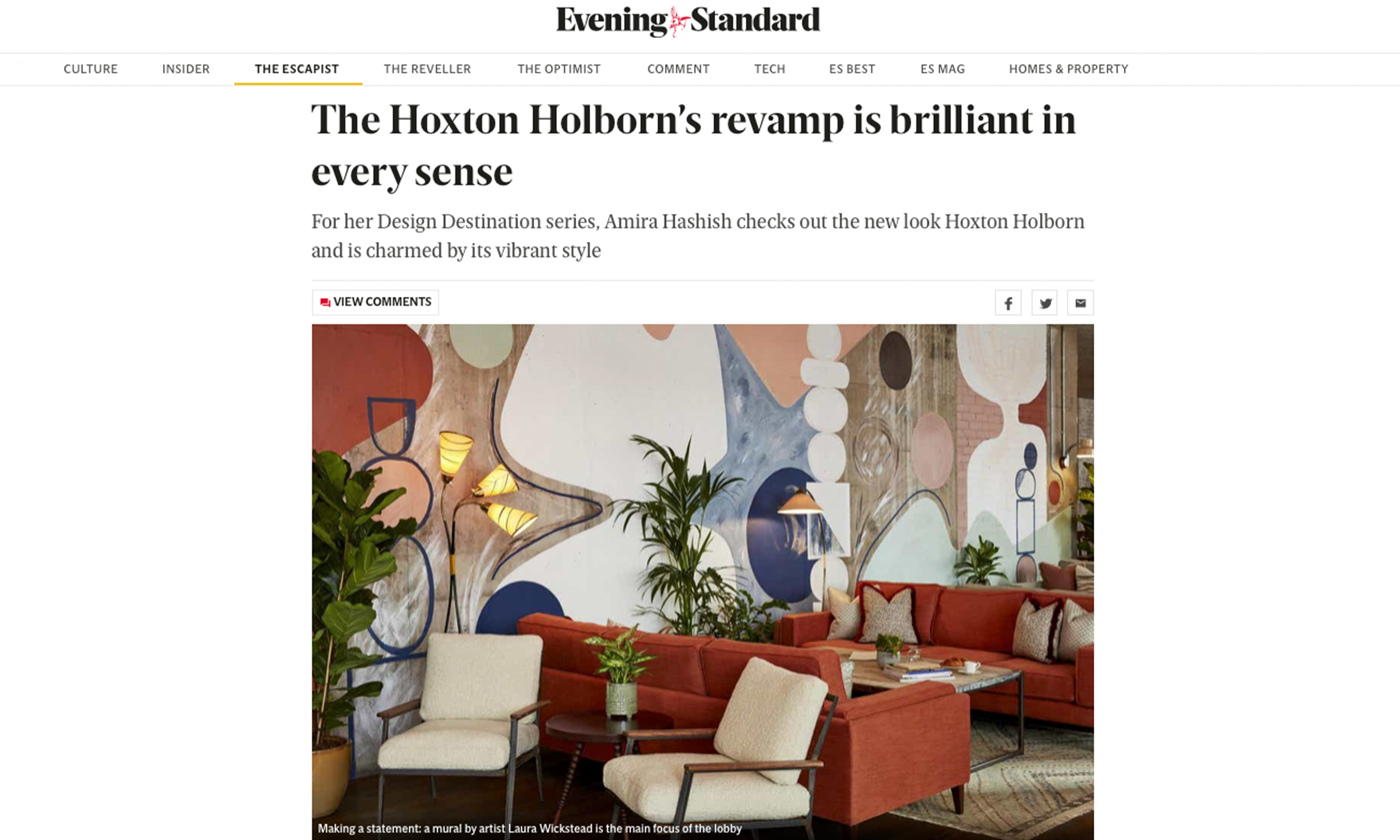 London Evening Standard — Feature