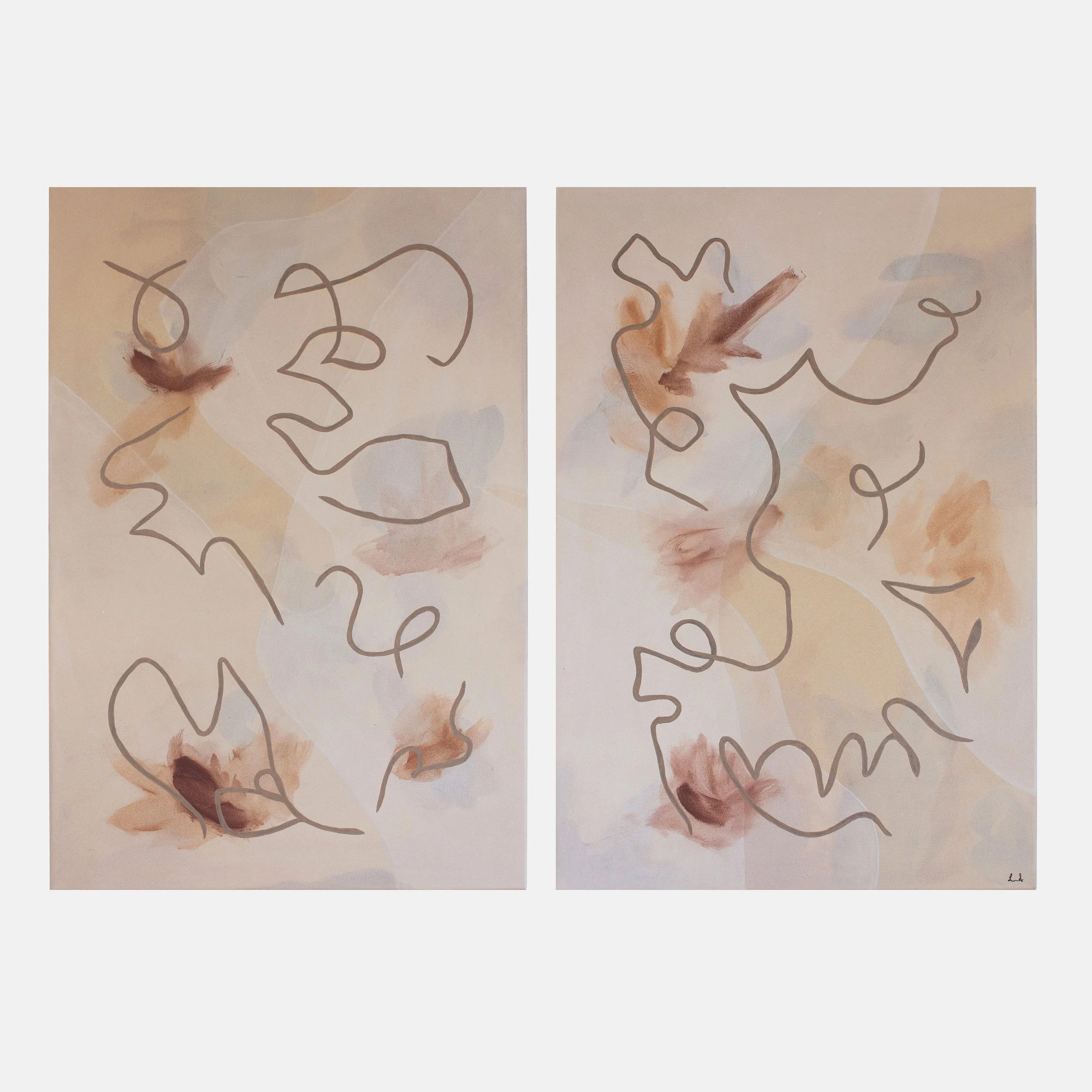 Eternity - Diptych | 120cm x 90cm