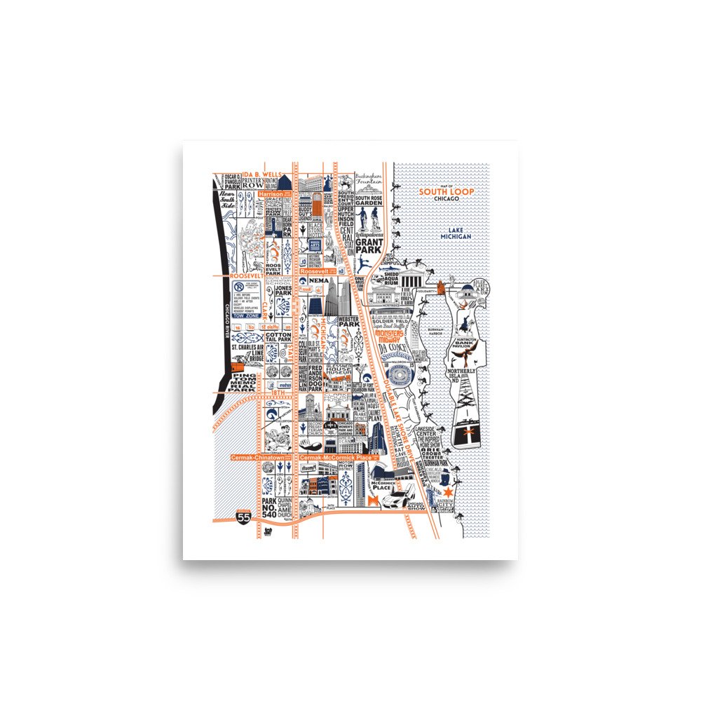 South Loop Map