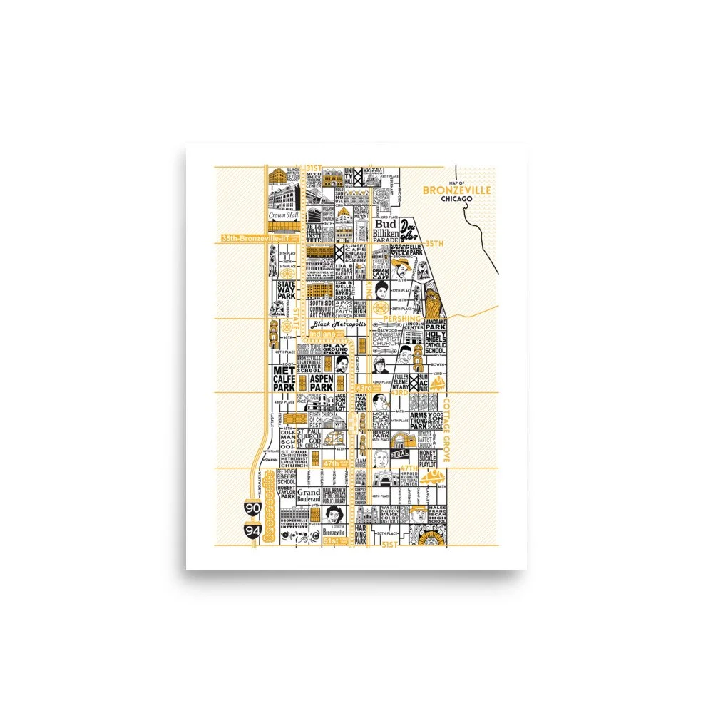 Bronzeville Map