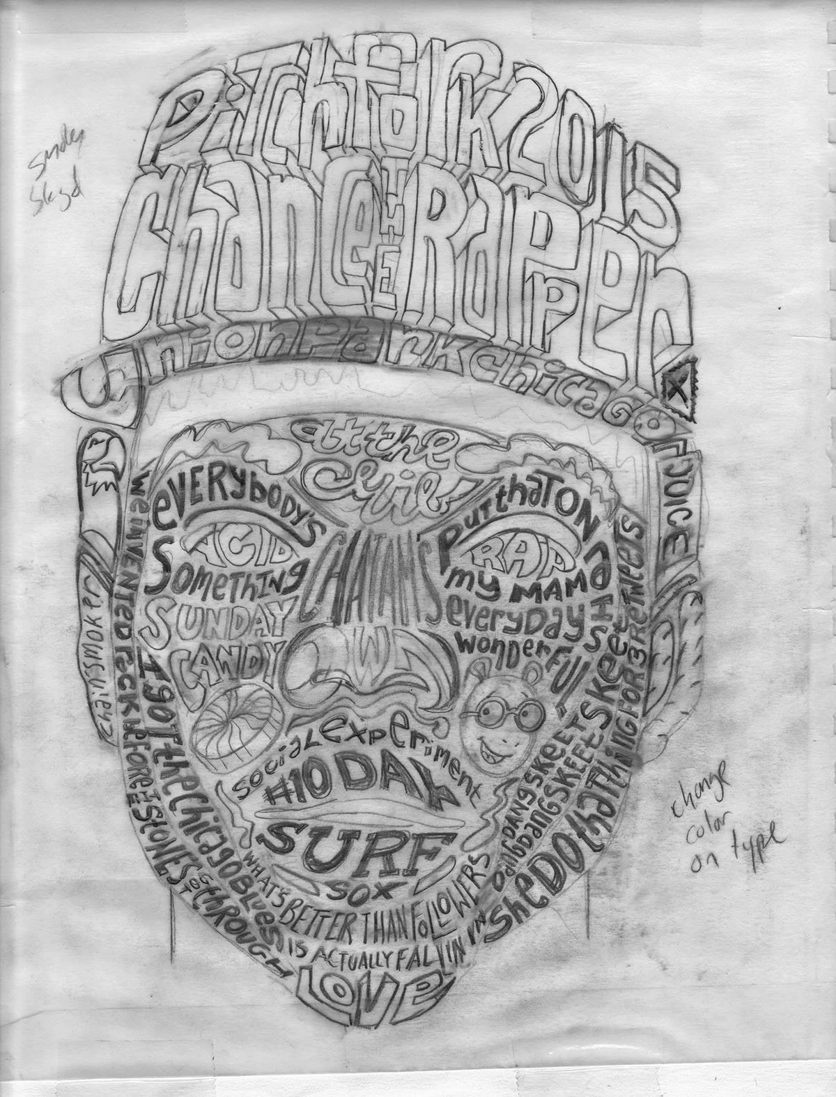 Chance The Rapper Sketch