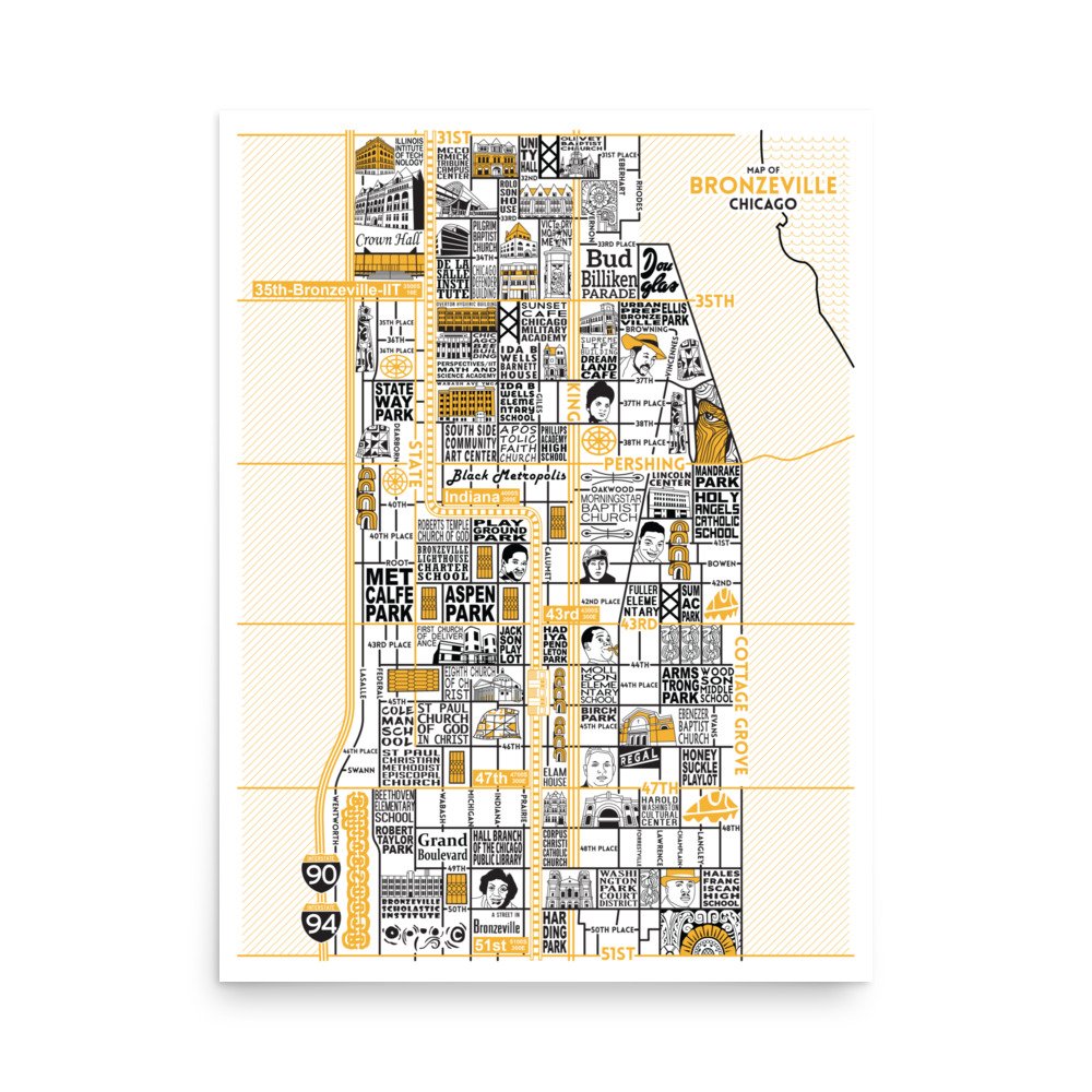 Bronzeville Map