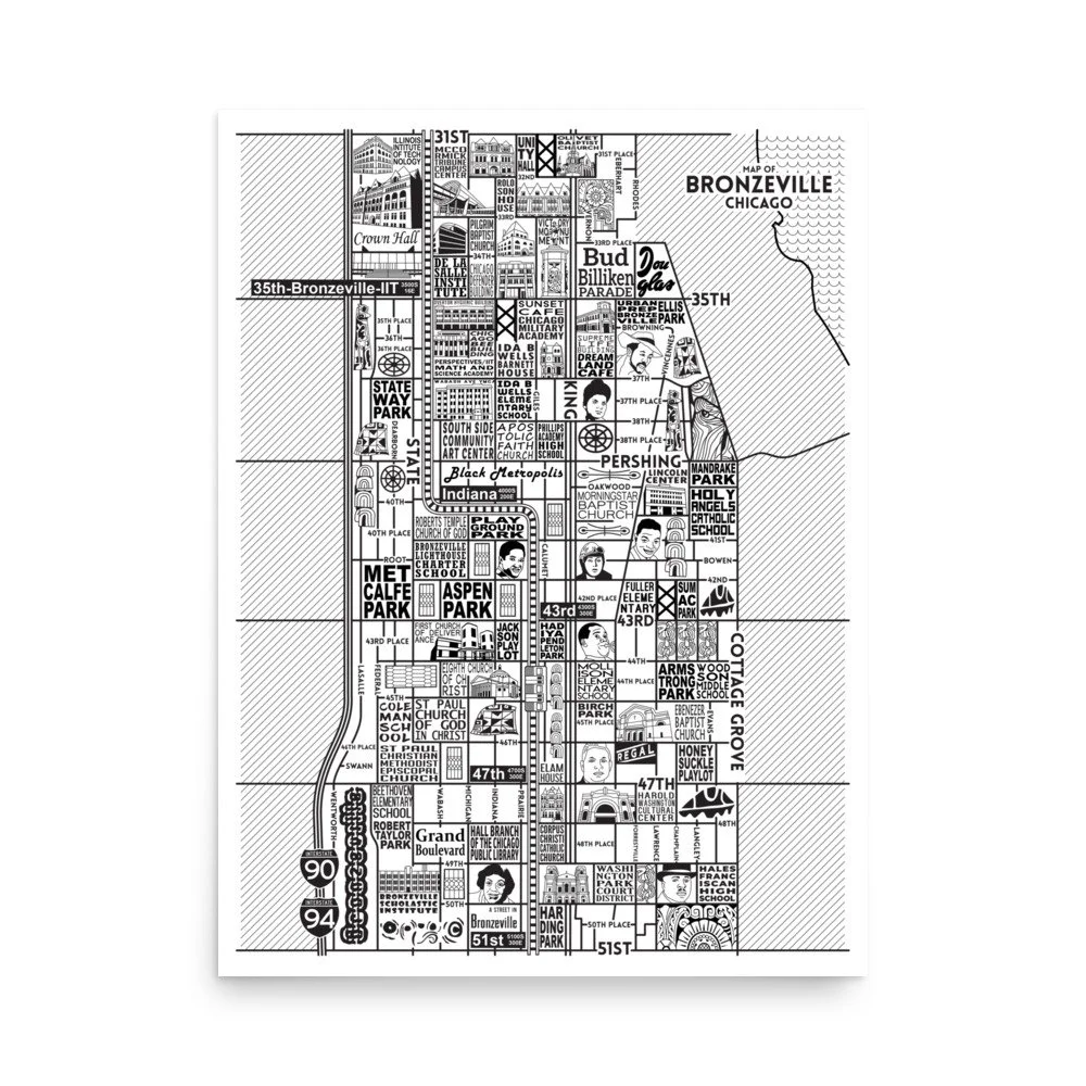 Bronzeville Map