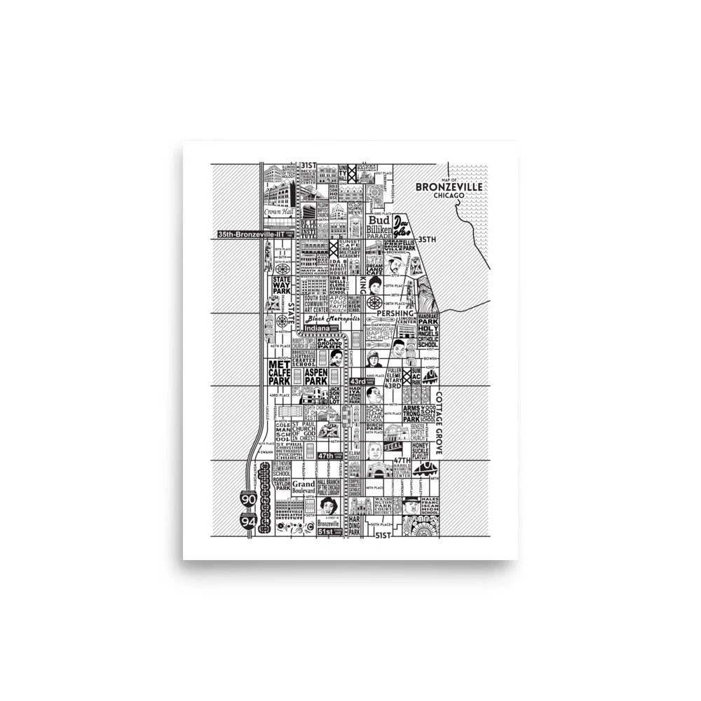 Bronzeville Map