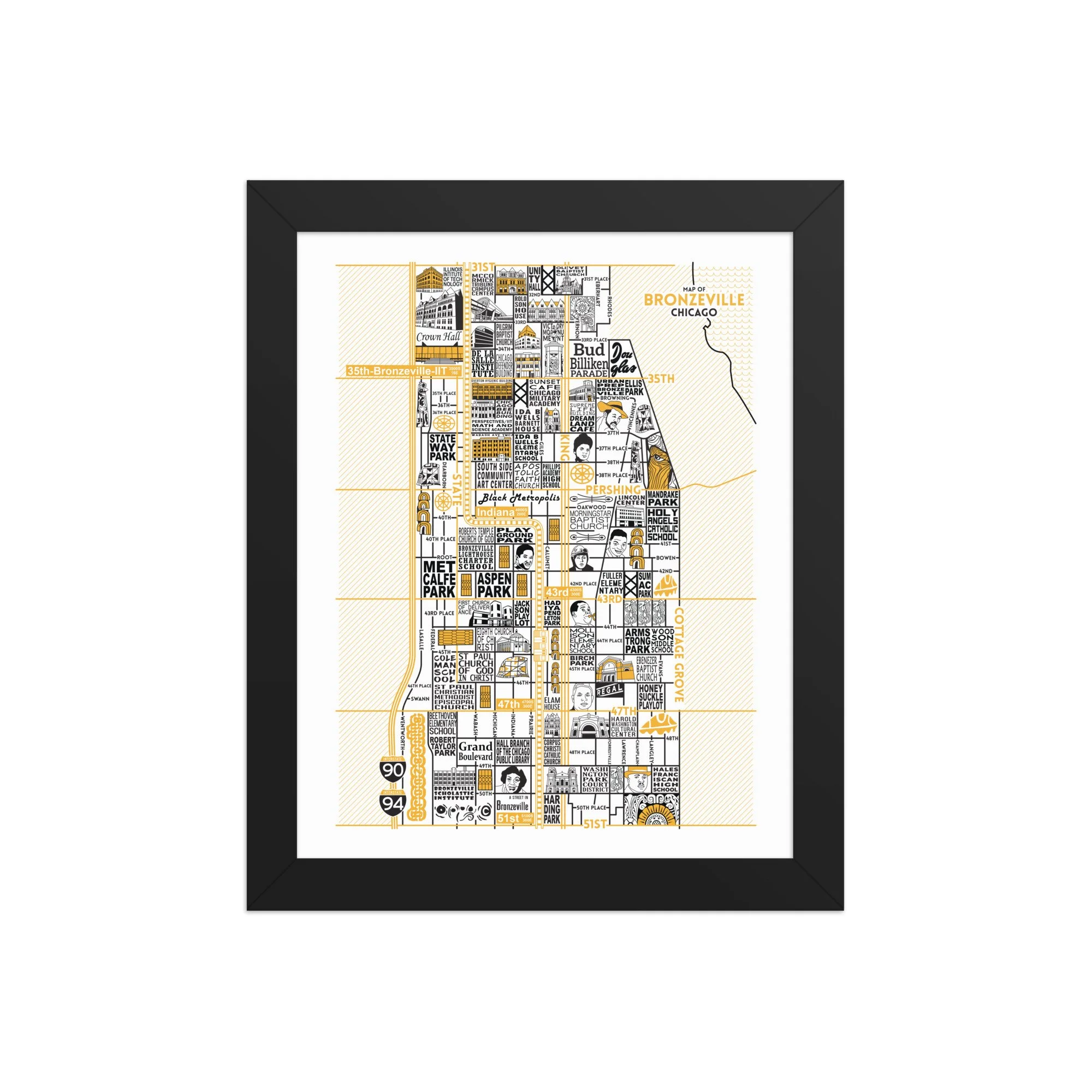 Bronzeville Map