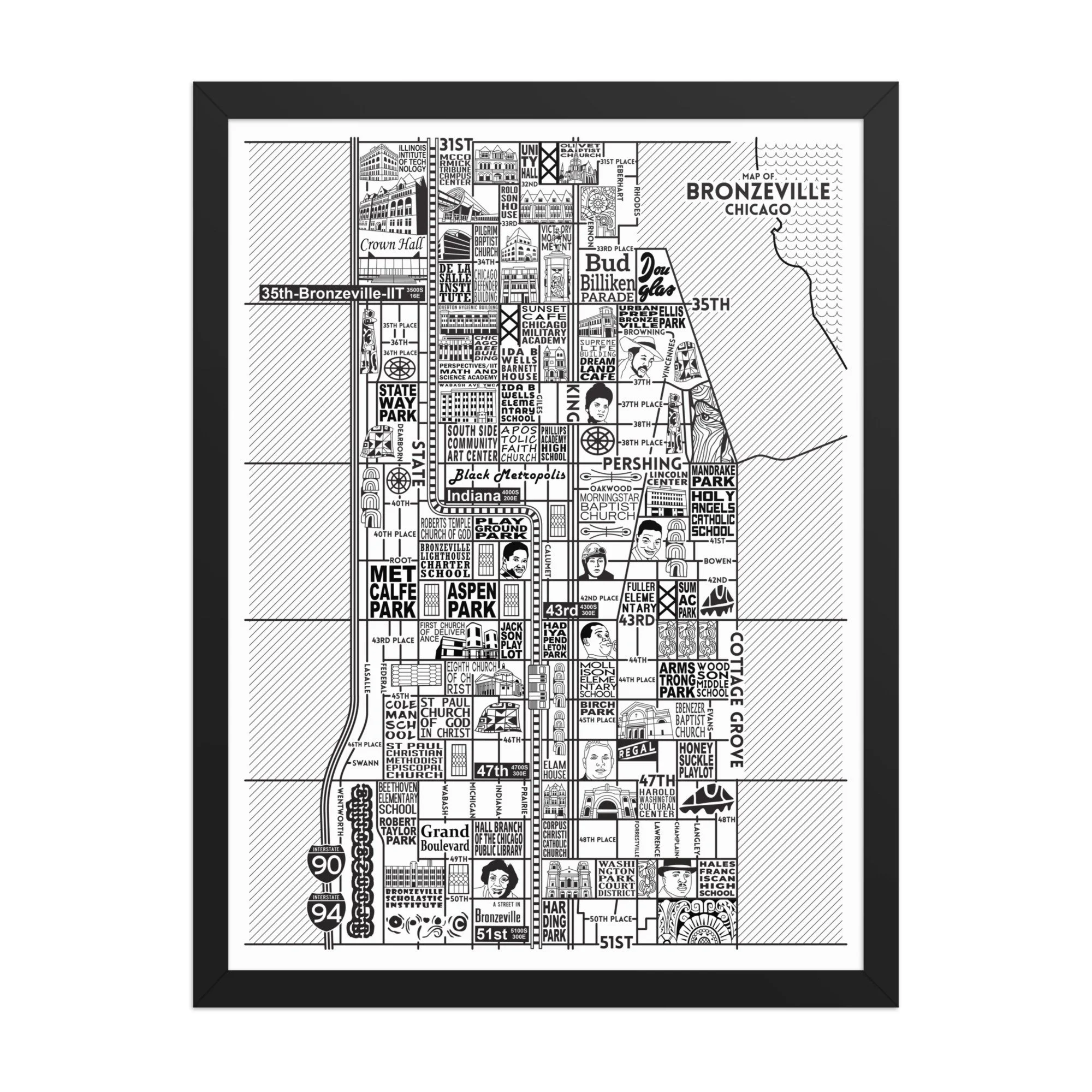 Bronzeville Map