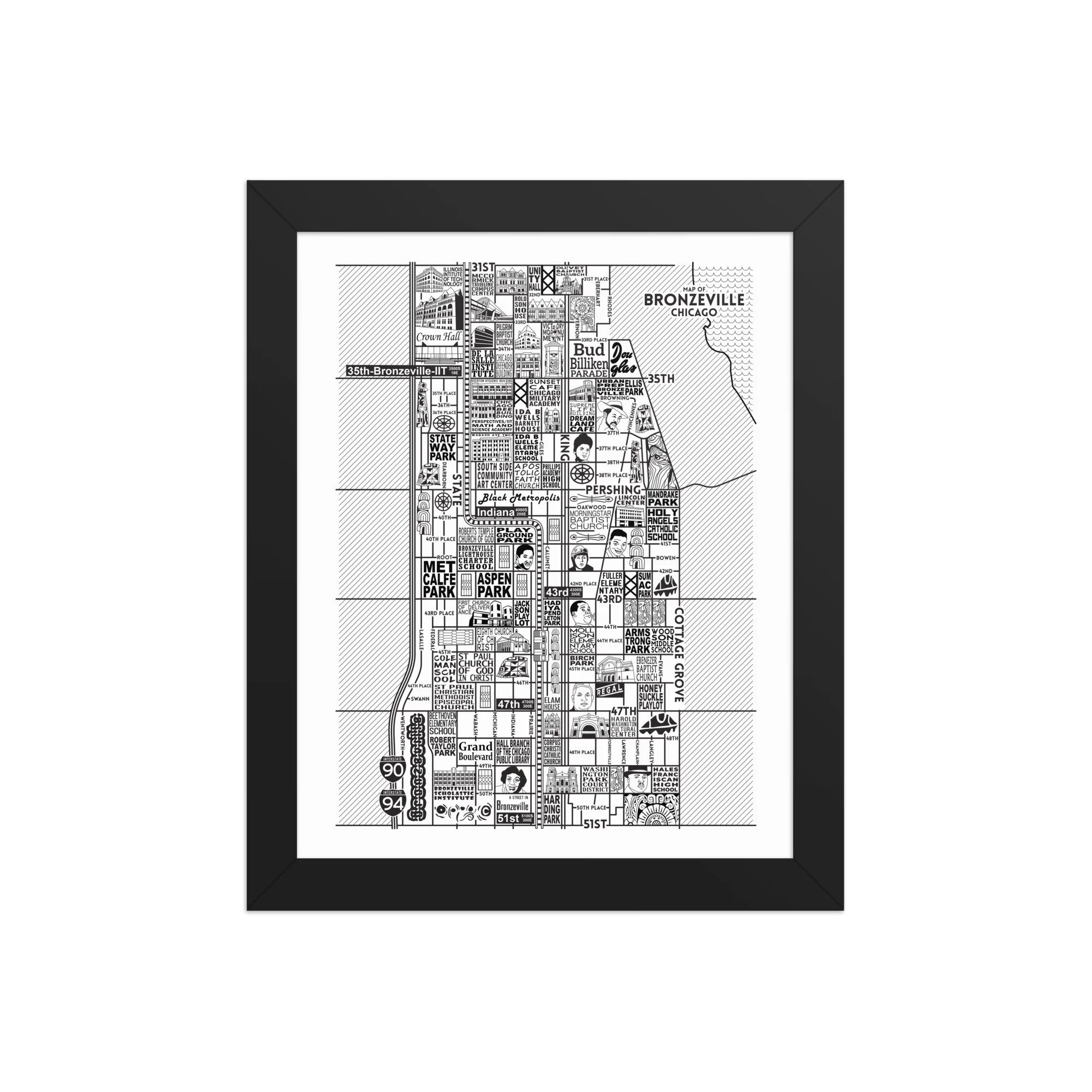 Bronzeville Map
