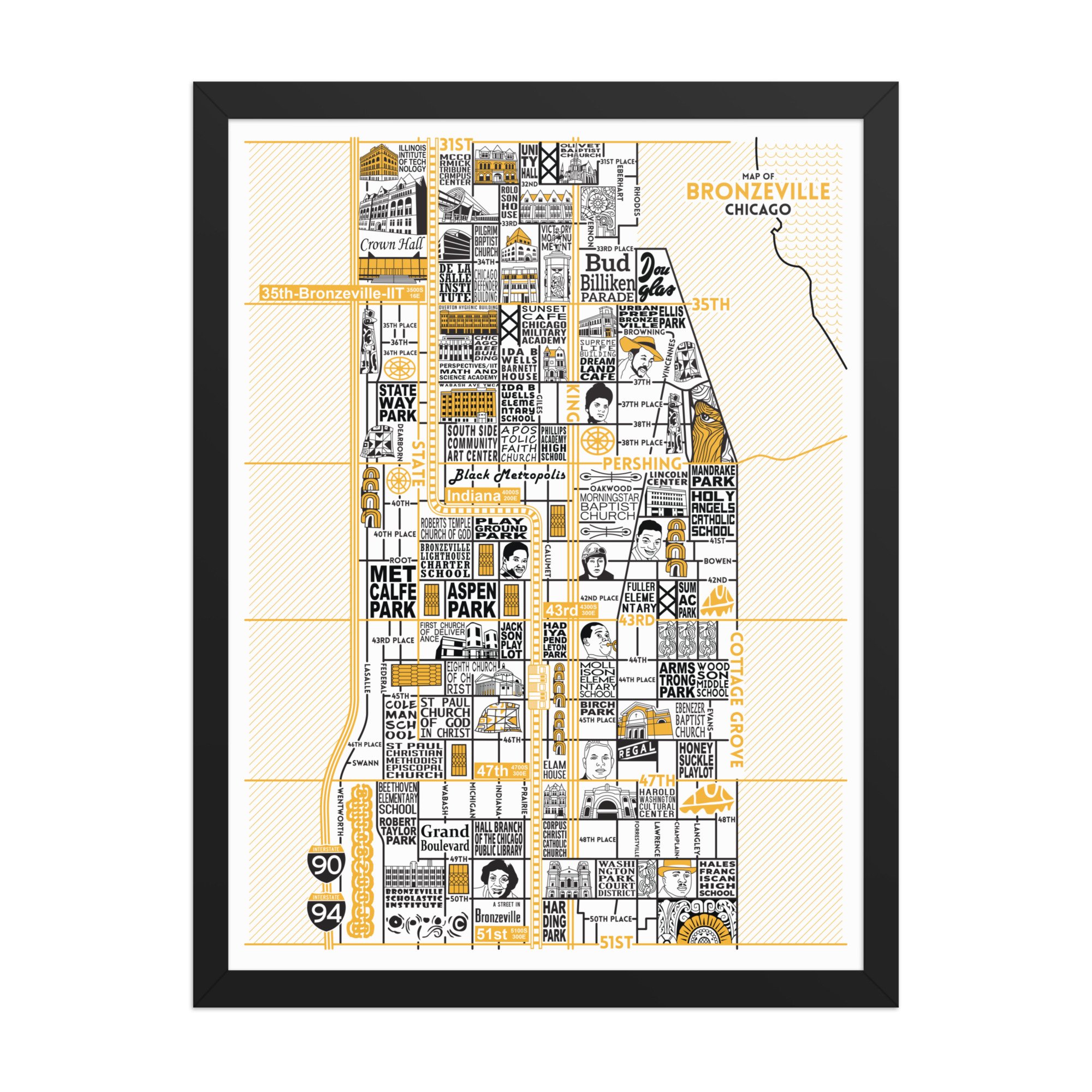 Bronzeville Map