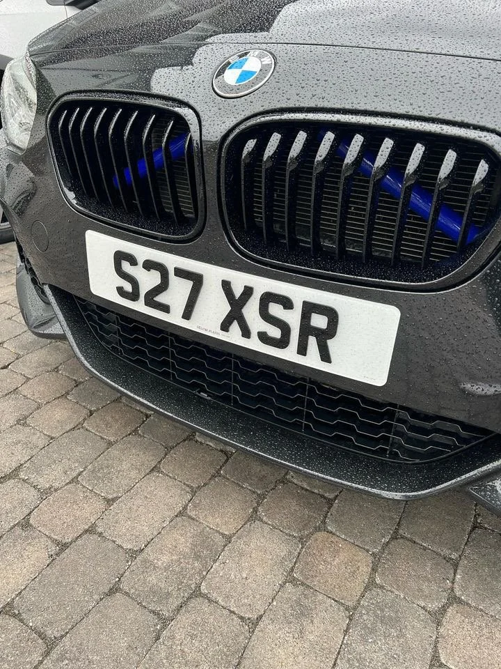 Black 4D Number Plates