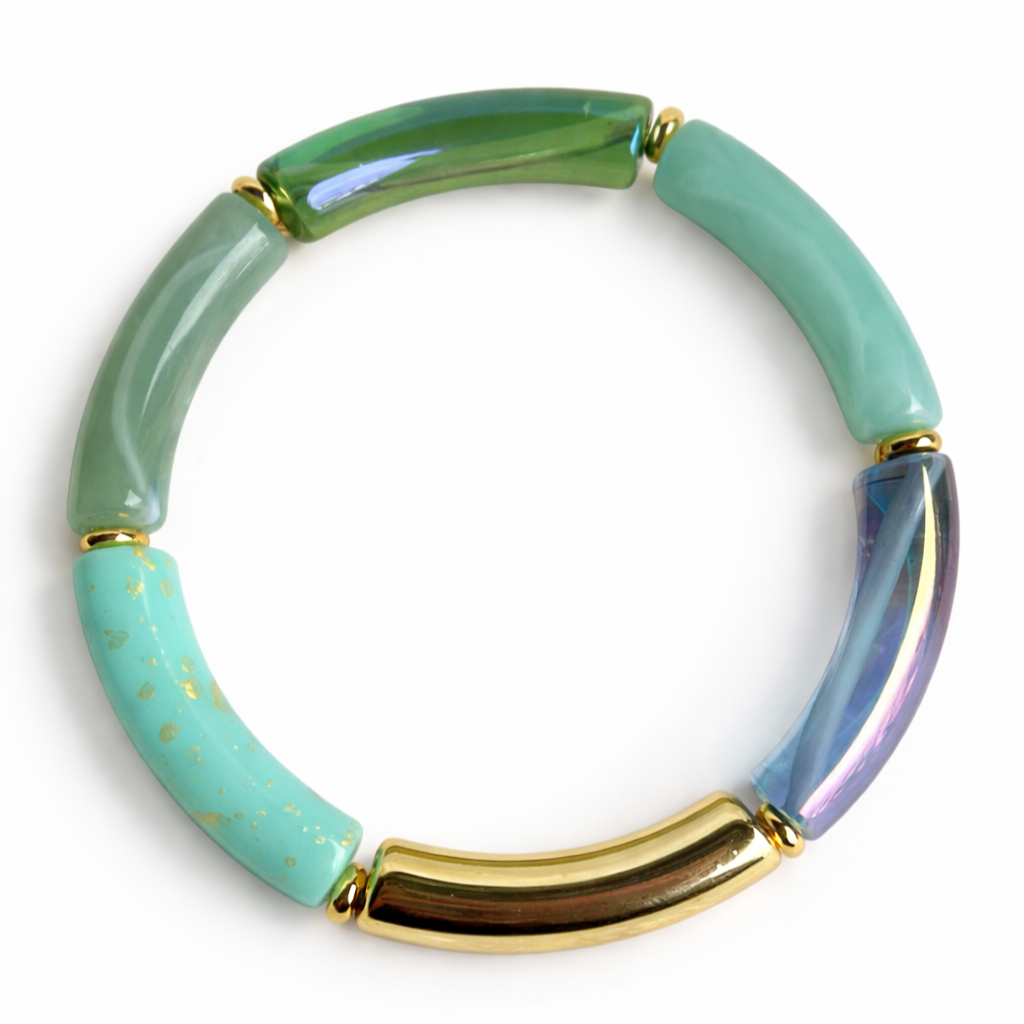 Armband aus Tube-Perlen