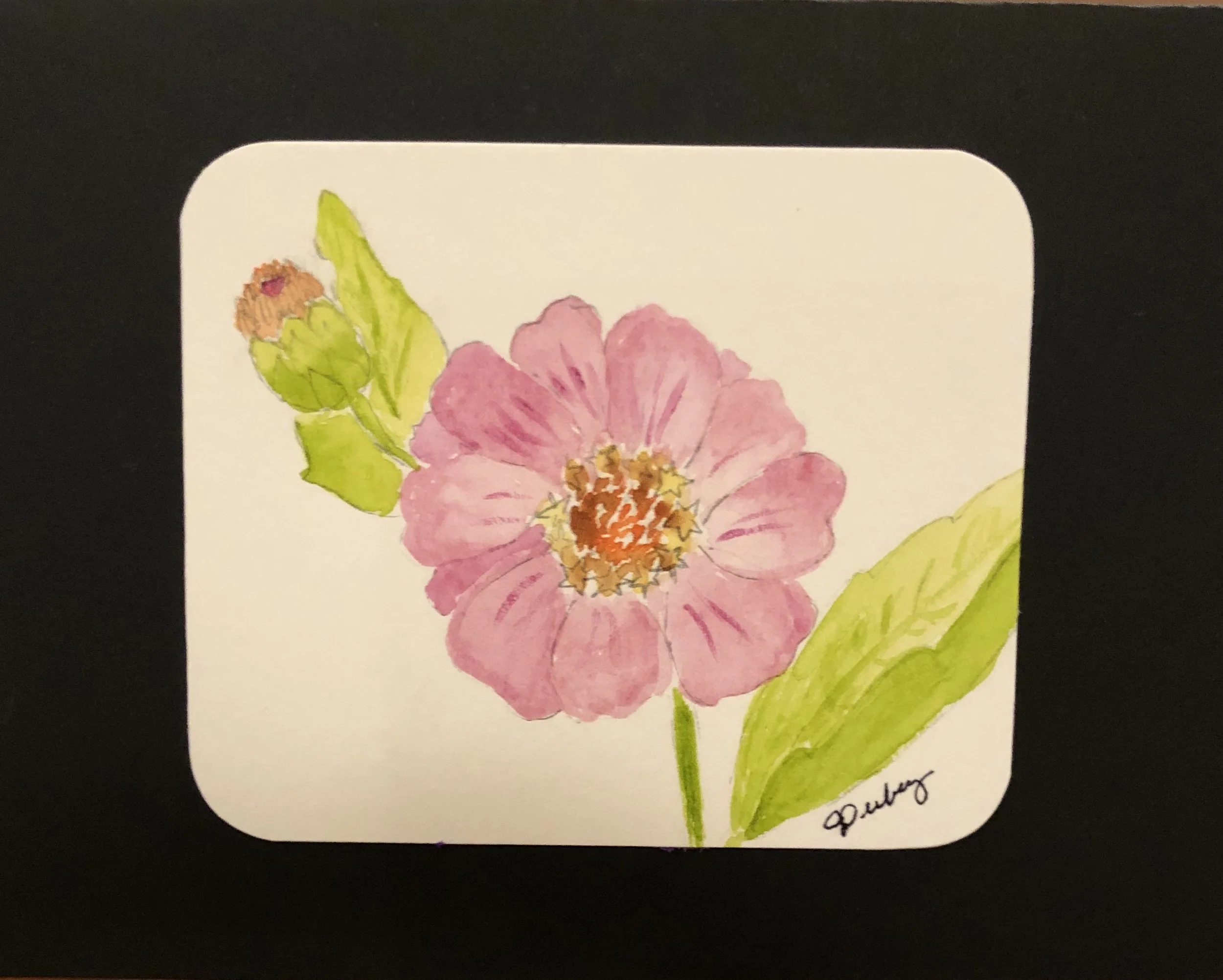 Watercolor Flower
