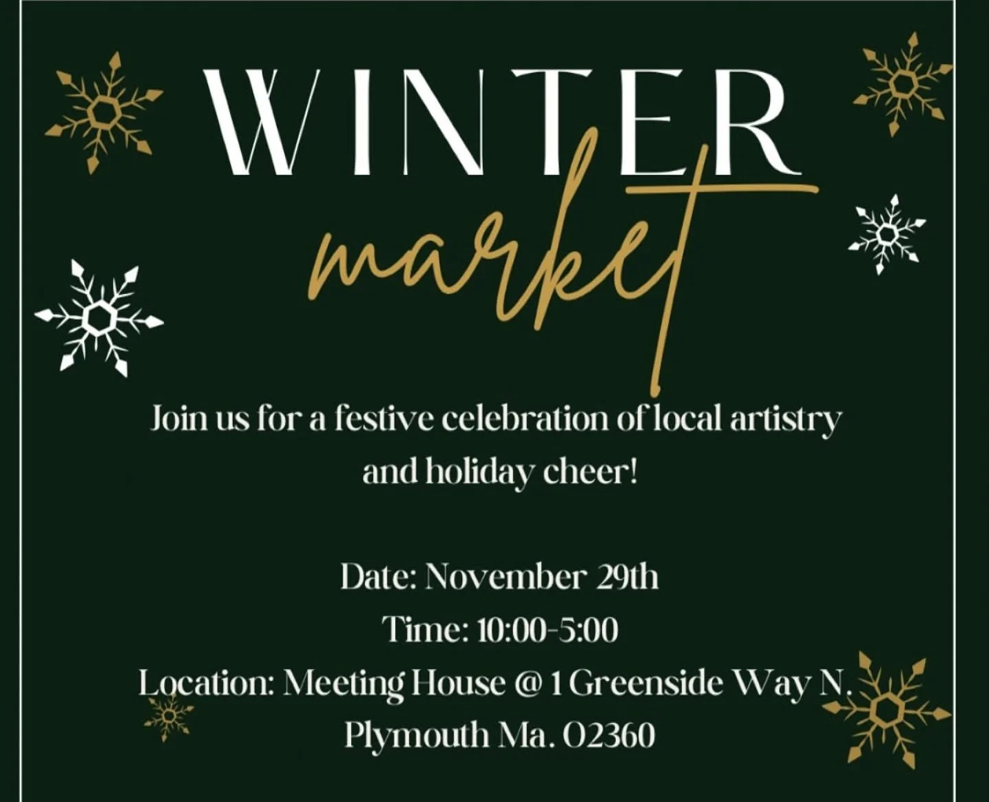 Winter Market at Redbrook 2026